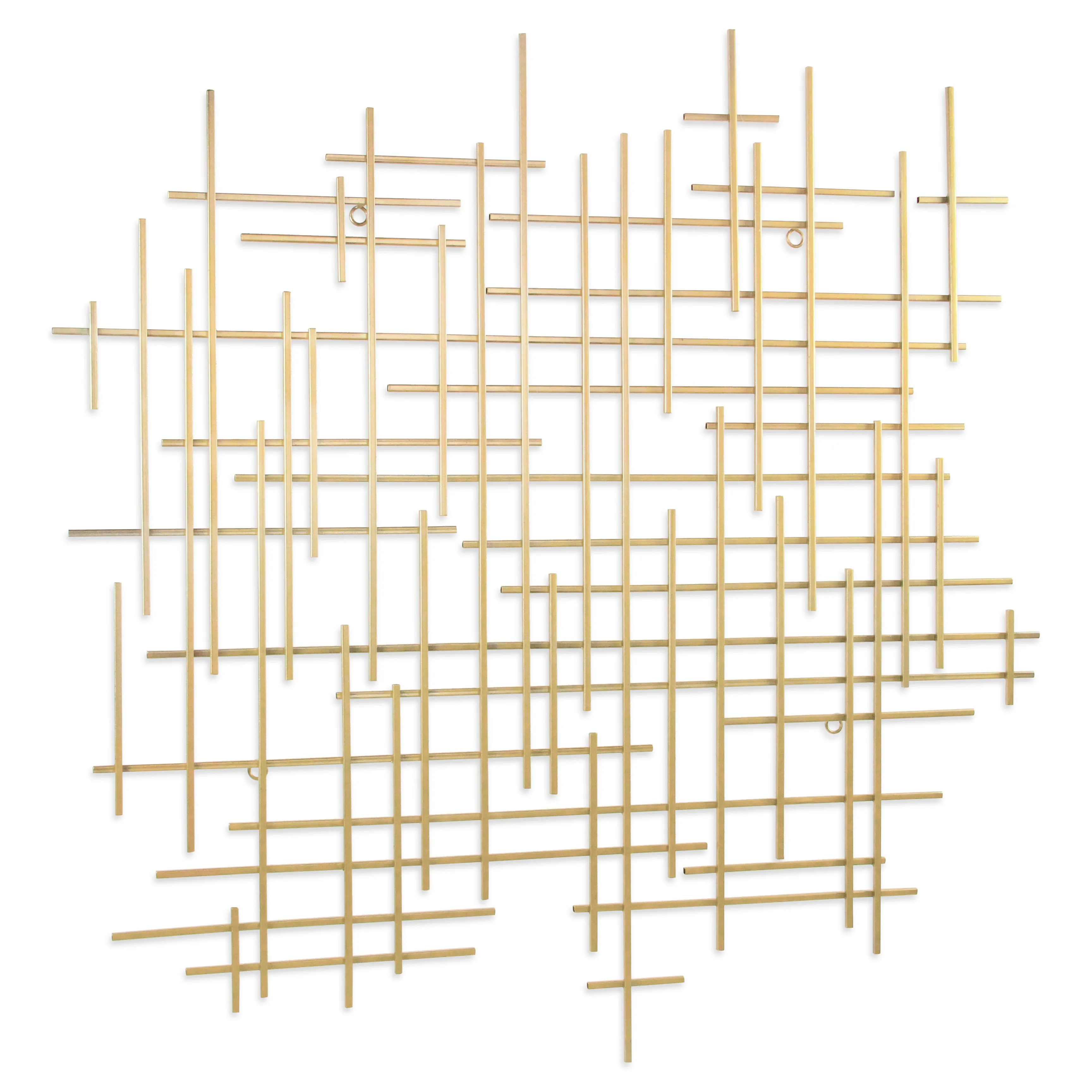 5798GD - Iquara Abstract Art - Gold