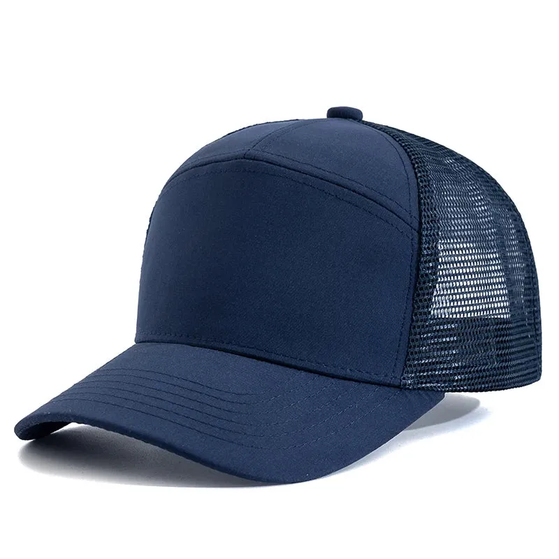 Adjustable Blank Baseball Cap Splicing Colors