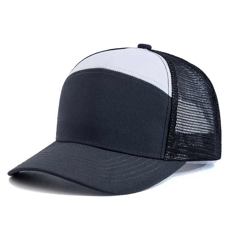 Adjustable Blank Baseball Cap Splicing Colors
