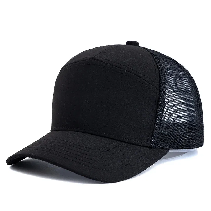 Adjustable Blank Baseball Cap Splicing Colors