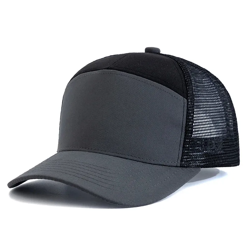 Adjustable Blank Baseball Cap Splicing Colors