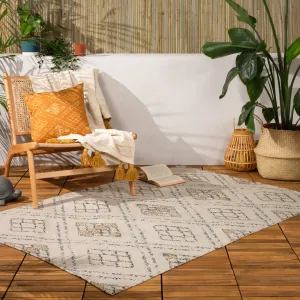 Atlas Outdoor Indoor Washable 120cm x 170cm Rug Natural