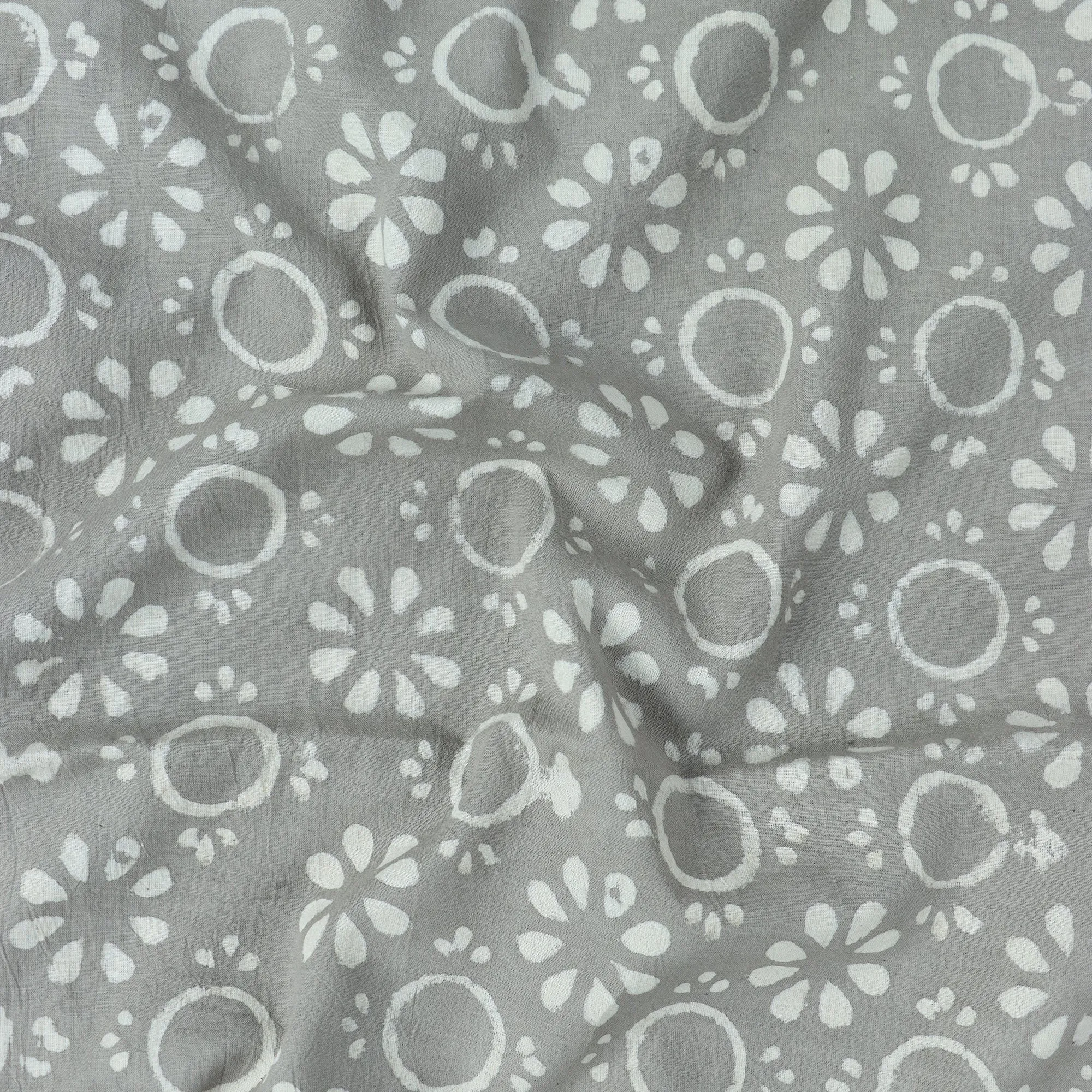 Block Printed Voile Soft Cotton Fabric