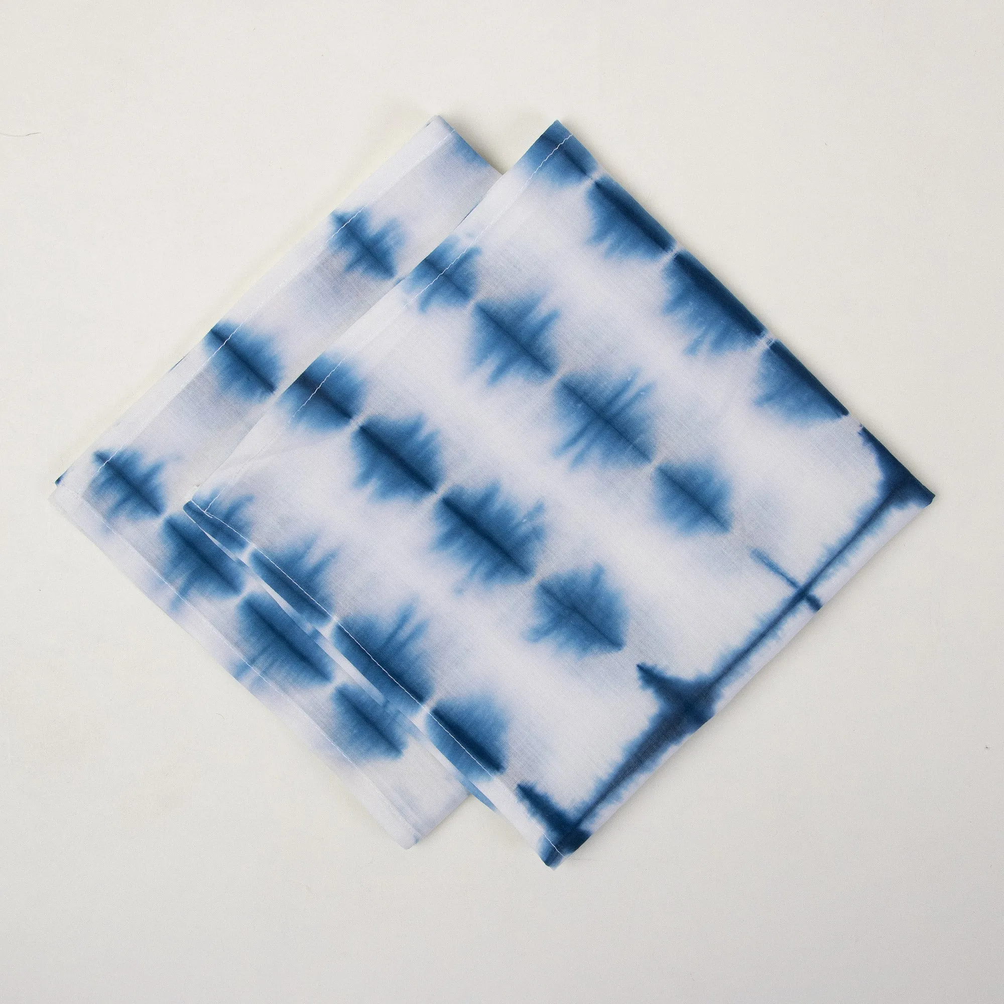Blue Tie Dye Soft Cotton Reusable Rumal (Napkins)