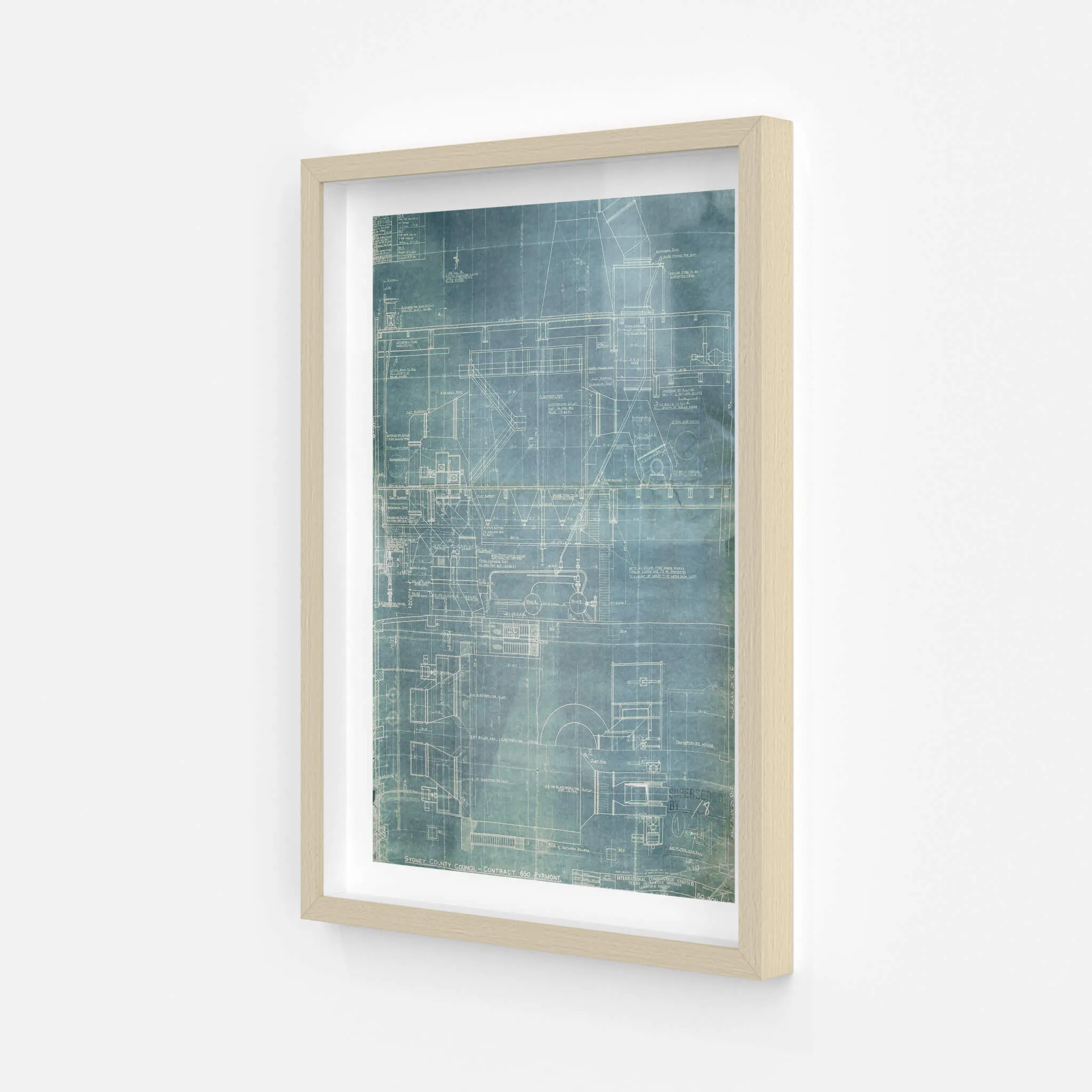 Boiler Blueprint | White Bay Power Station