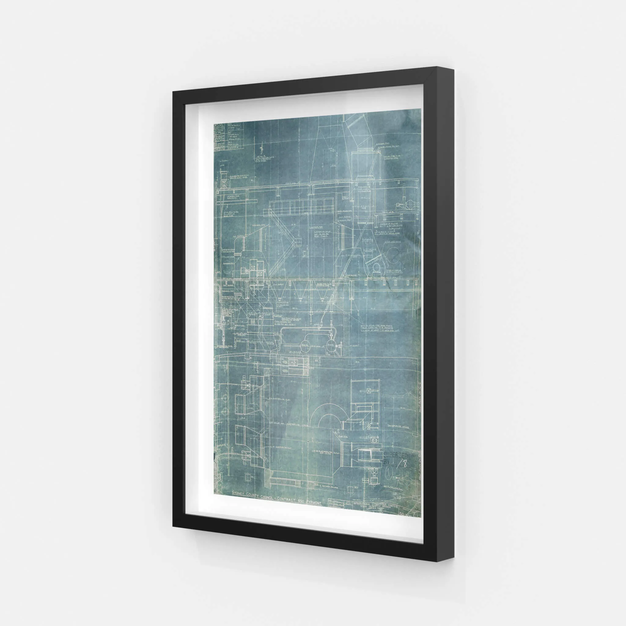 Boiler Blueprint | White Bay Power Station