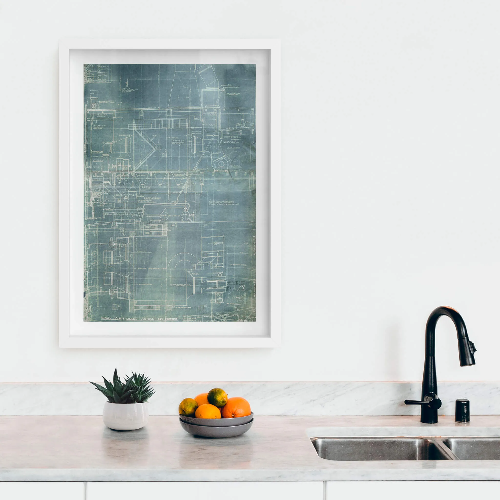 Boiler Blueprint | White Bay Power Station