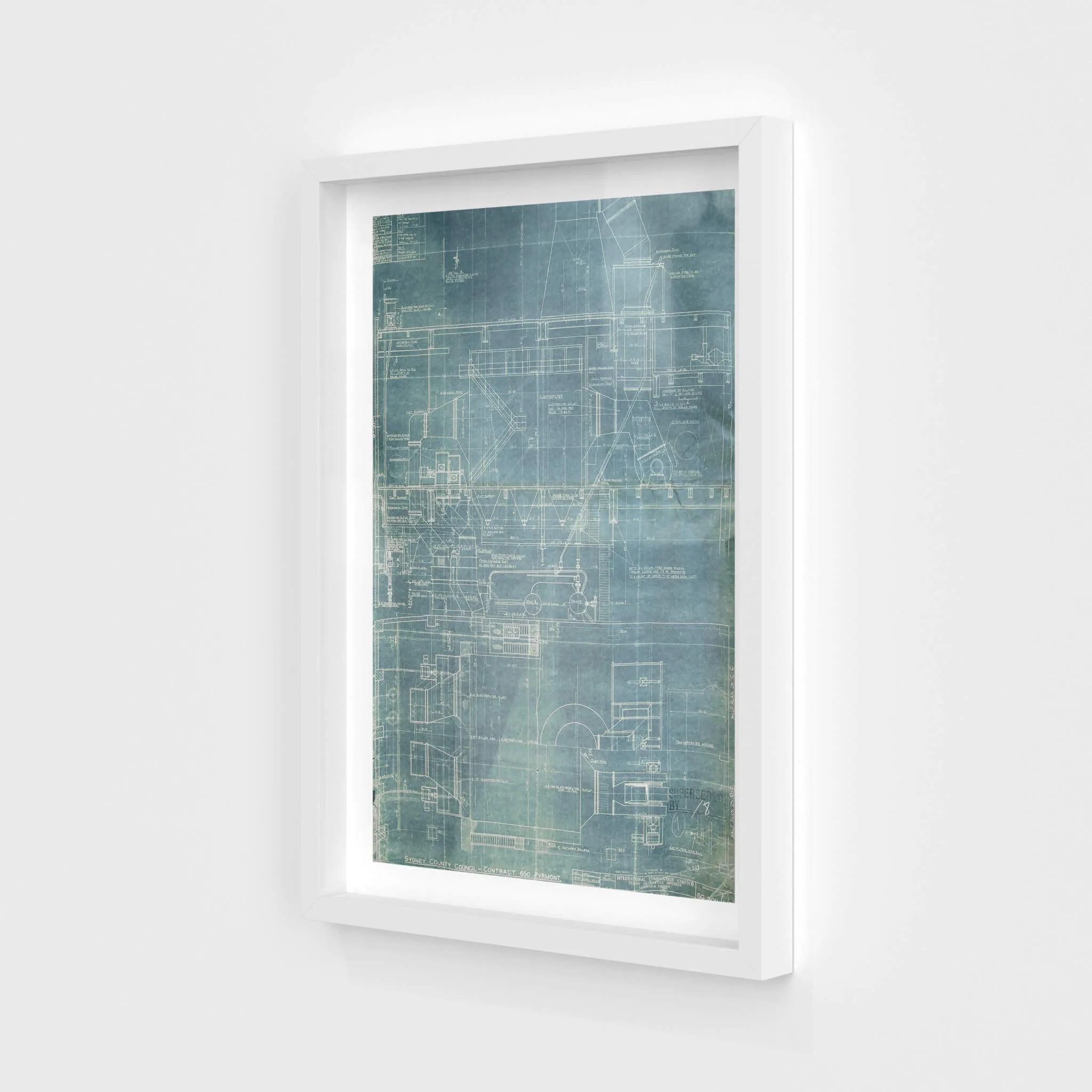 Boiler Blueprint | White Bay Power Station