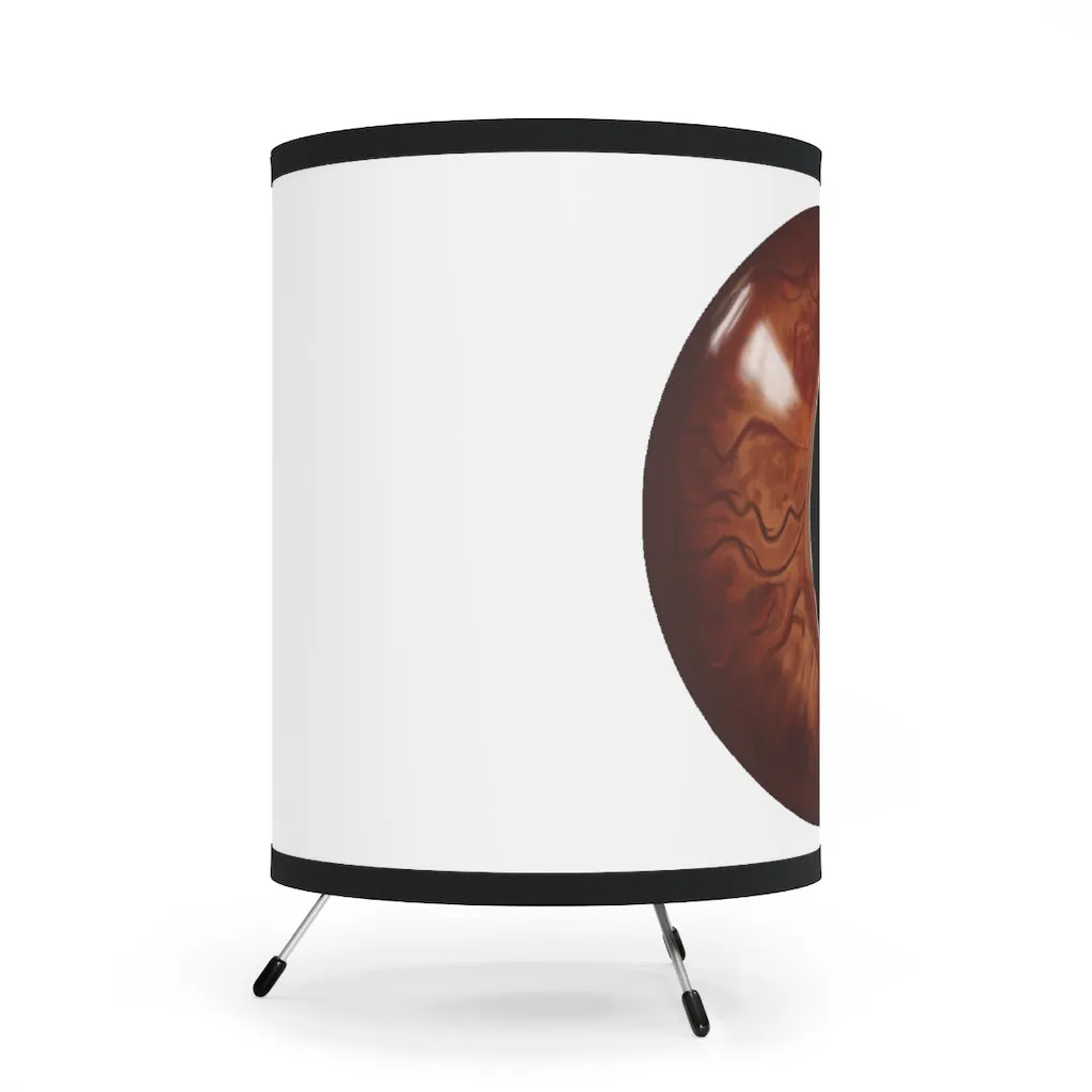 Cat Eyes Tripod Lamp with High-Res Printed Shade, US\CA plug