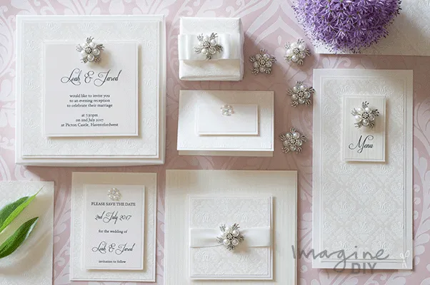 Cheltenham Stripes Paper in Ivory