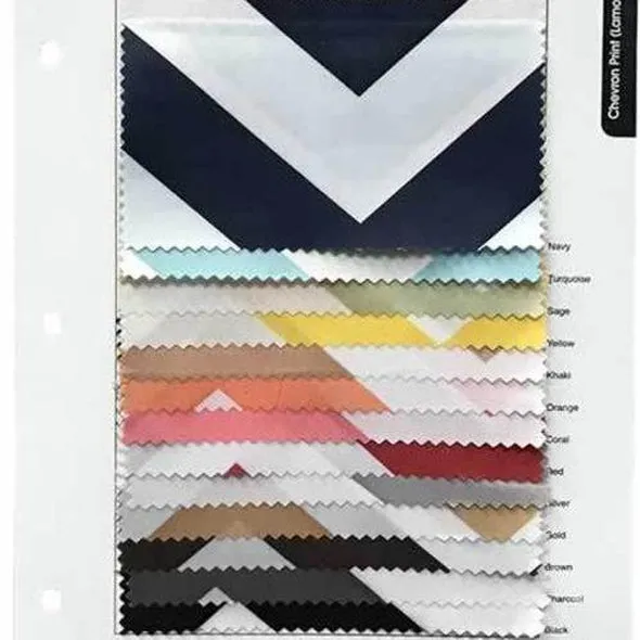 Chevron Print (Lamour) Table Runner in Red and White
