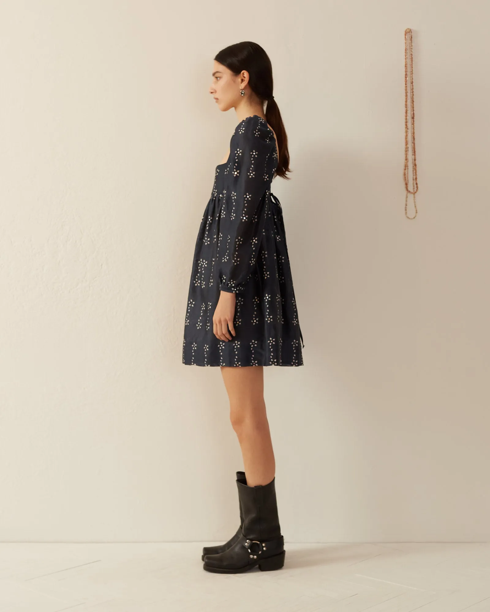 Christina Black Bloom Dress