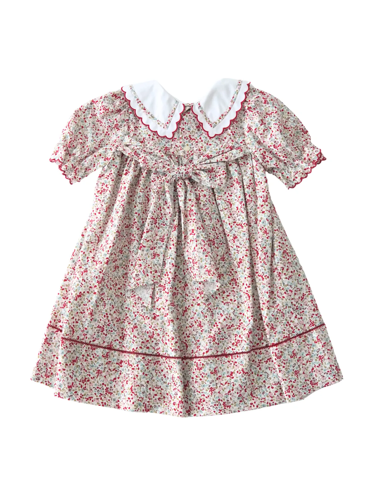 Cranberry Crush Printed Dress