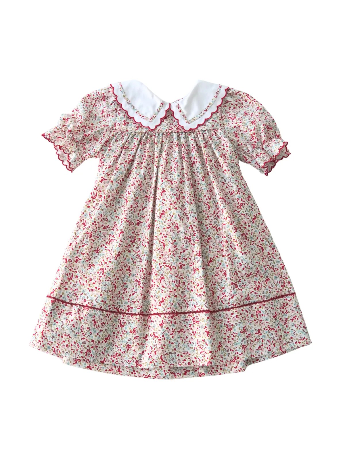 Cranberry Crush Printed Dress