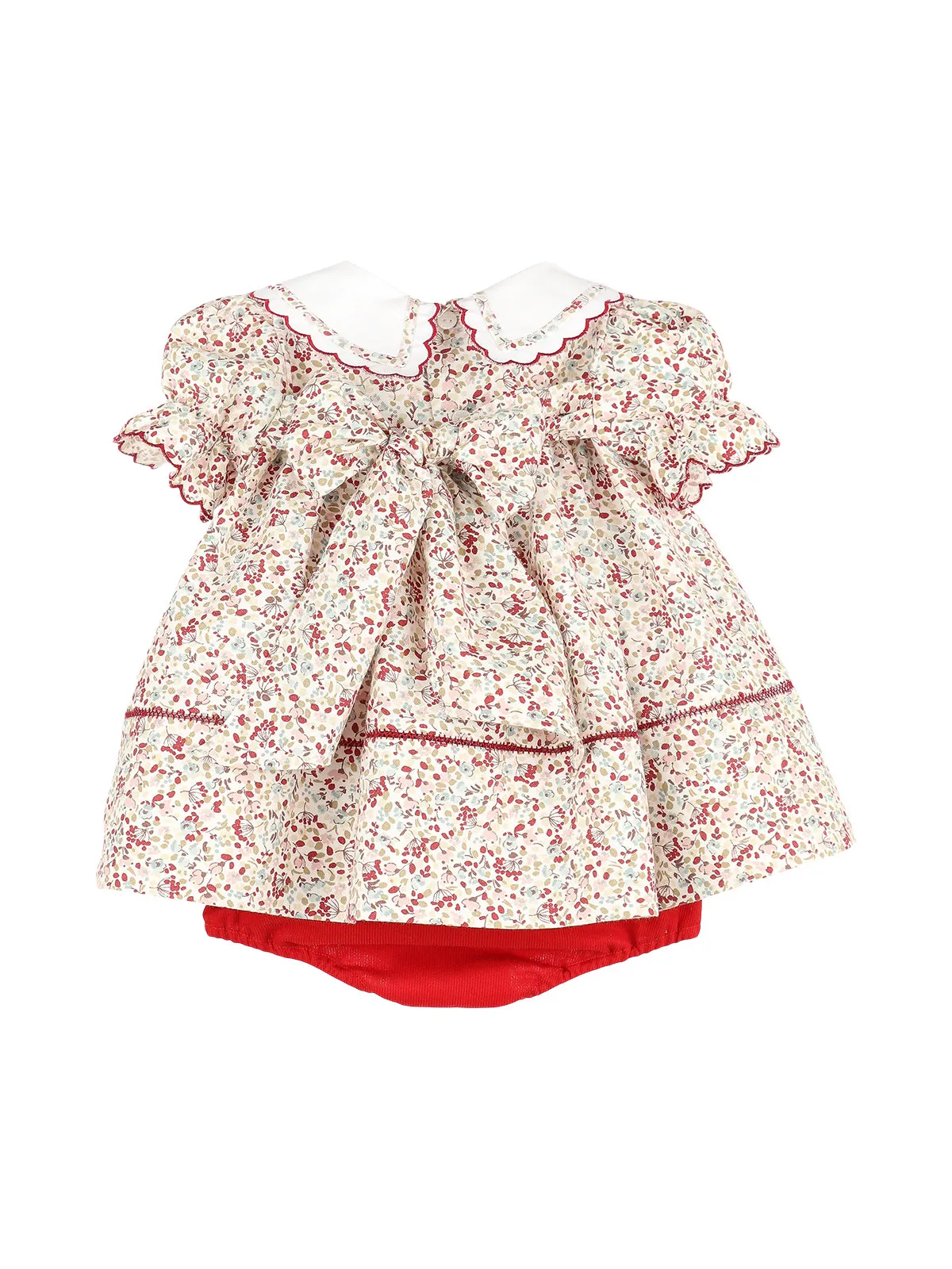 Cranberry Crush Printed Dress
