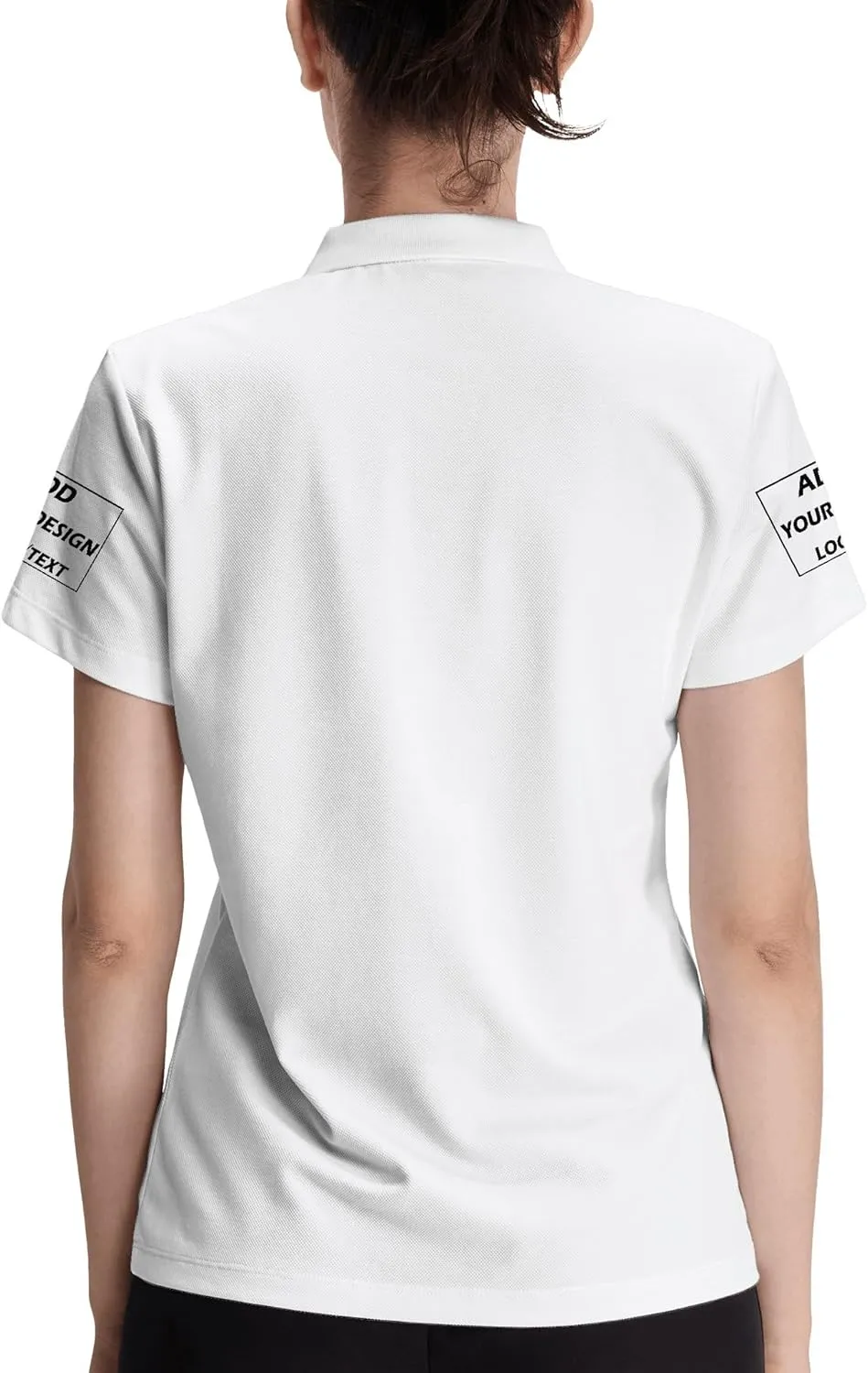 Custom Polo Shirts for Men Design Your Own Text Logo Embroidered Print Personalized Polo Shirt