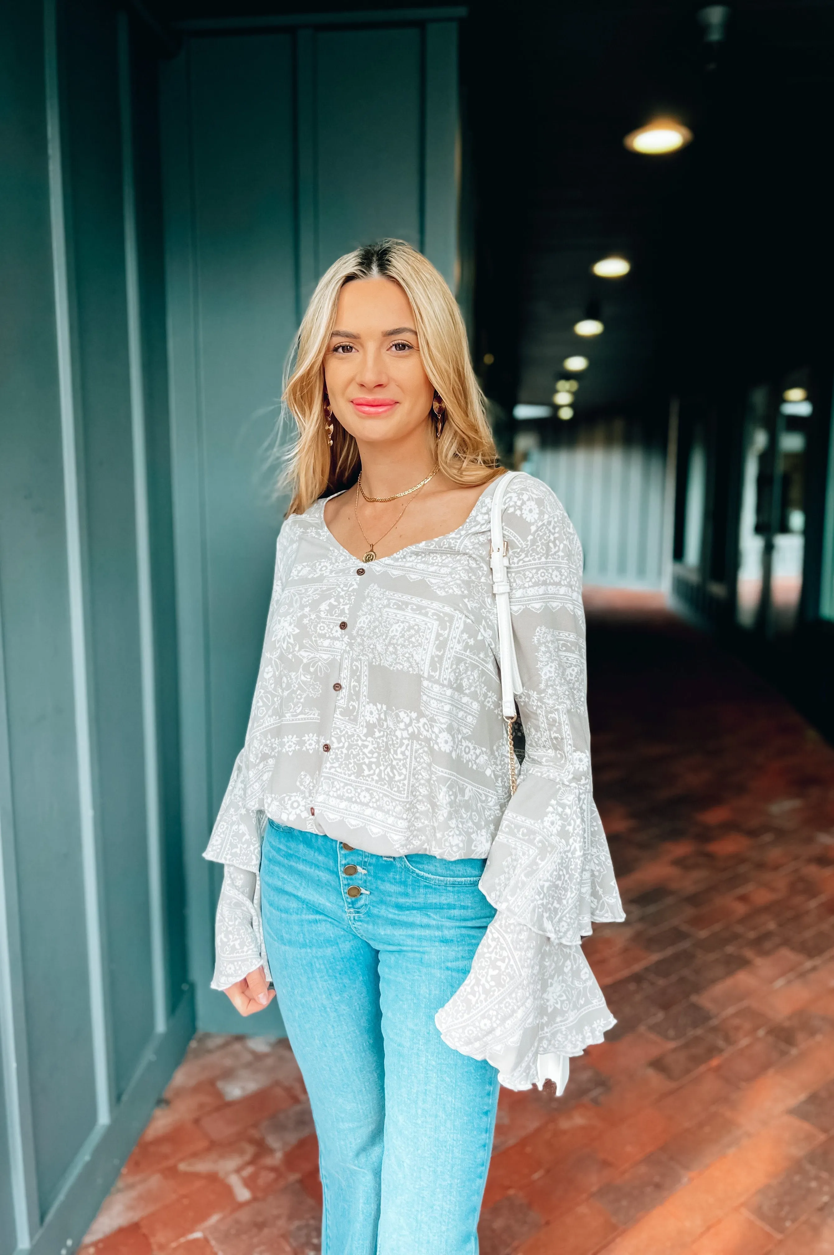 Date Night Floral Top
