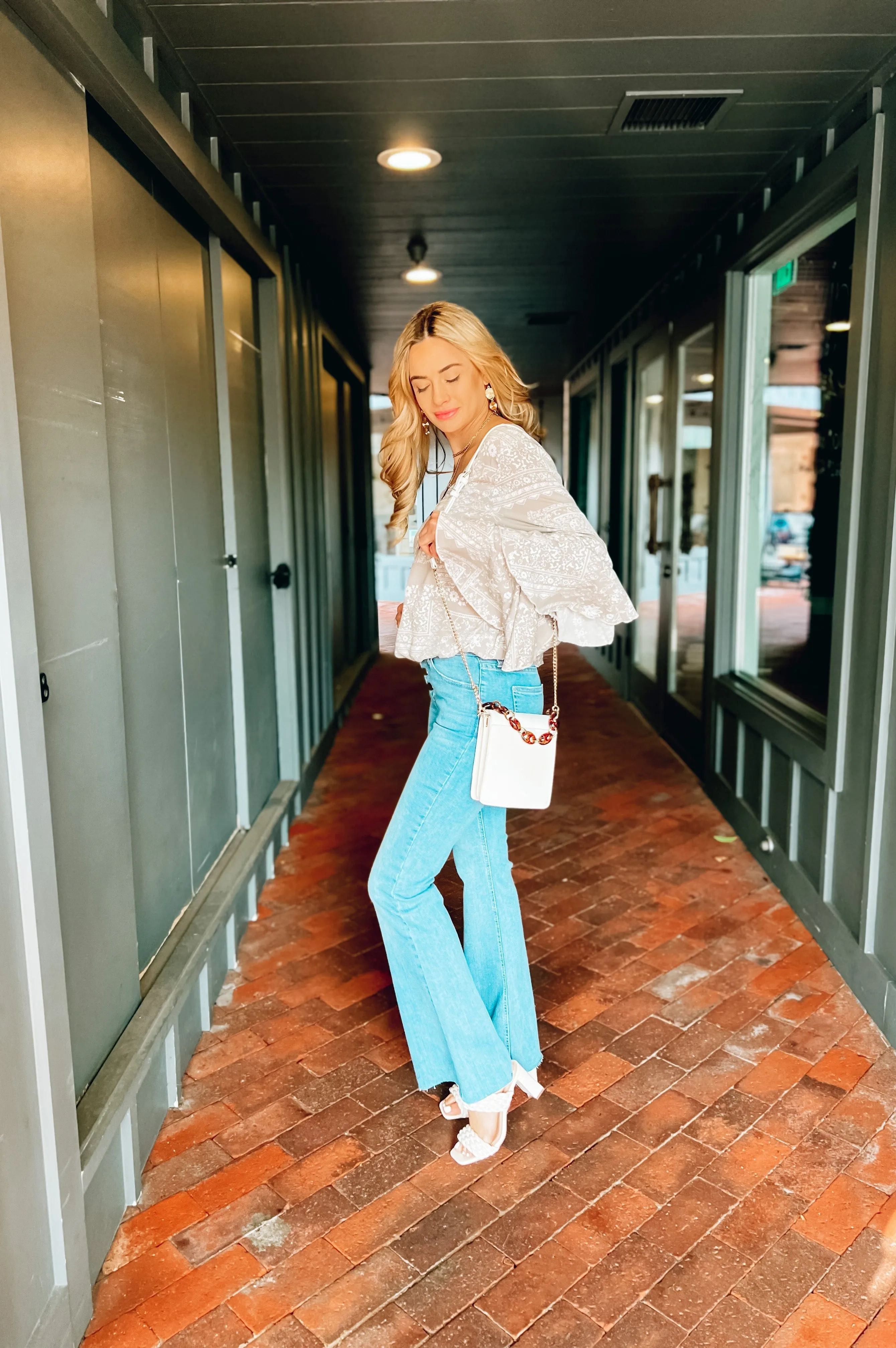 Date Night Floral Top
