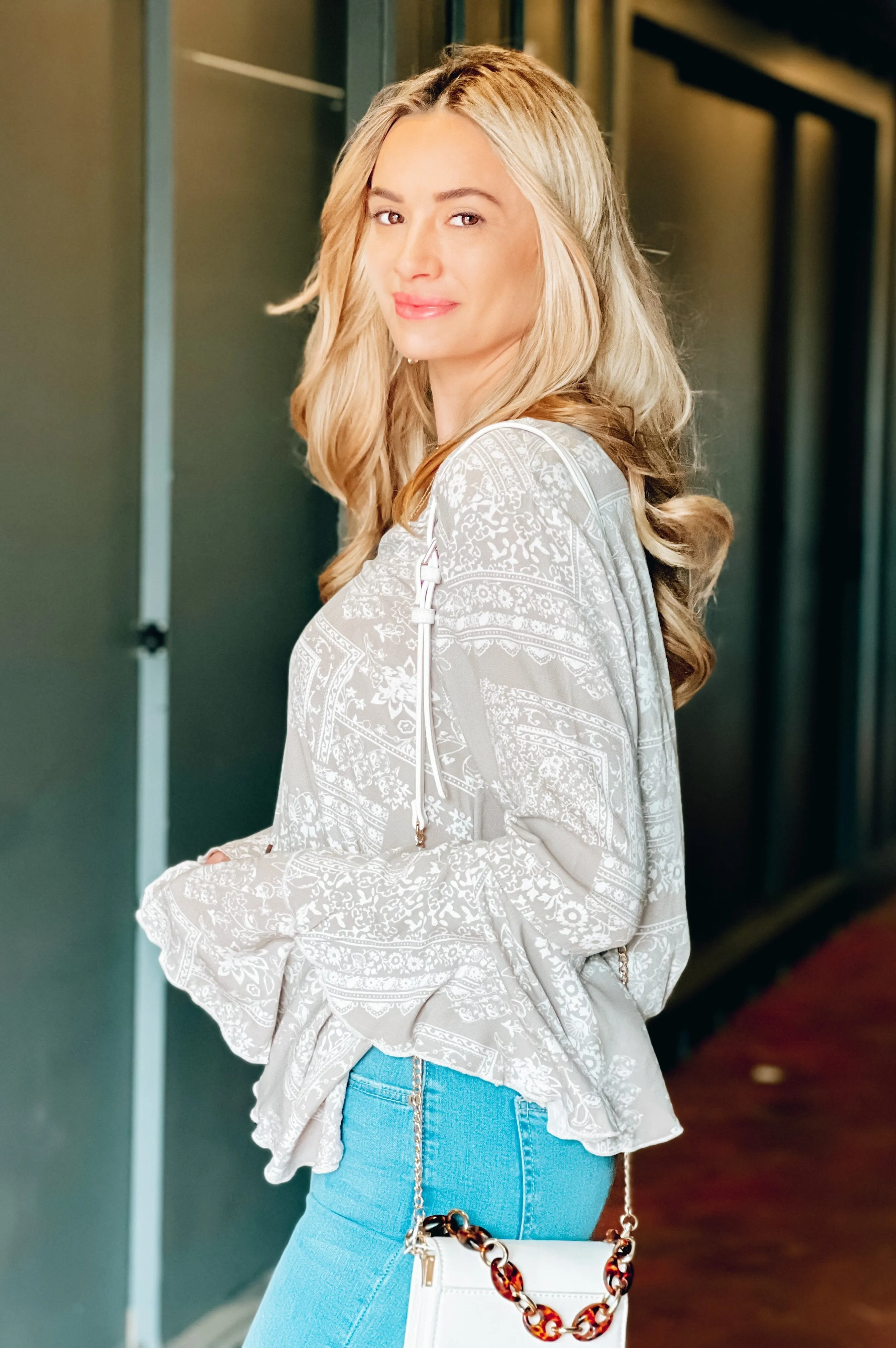 Date Night Floral Top