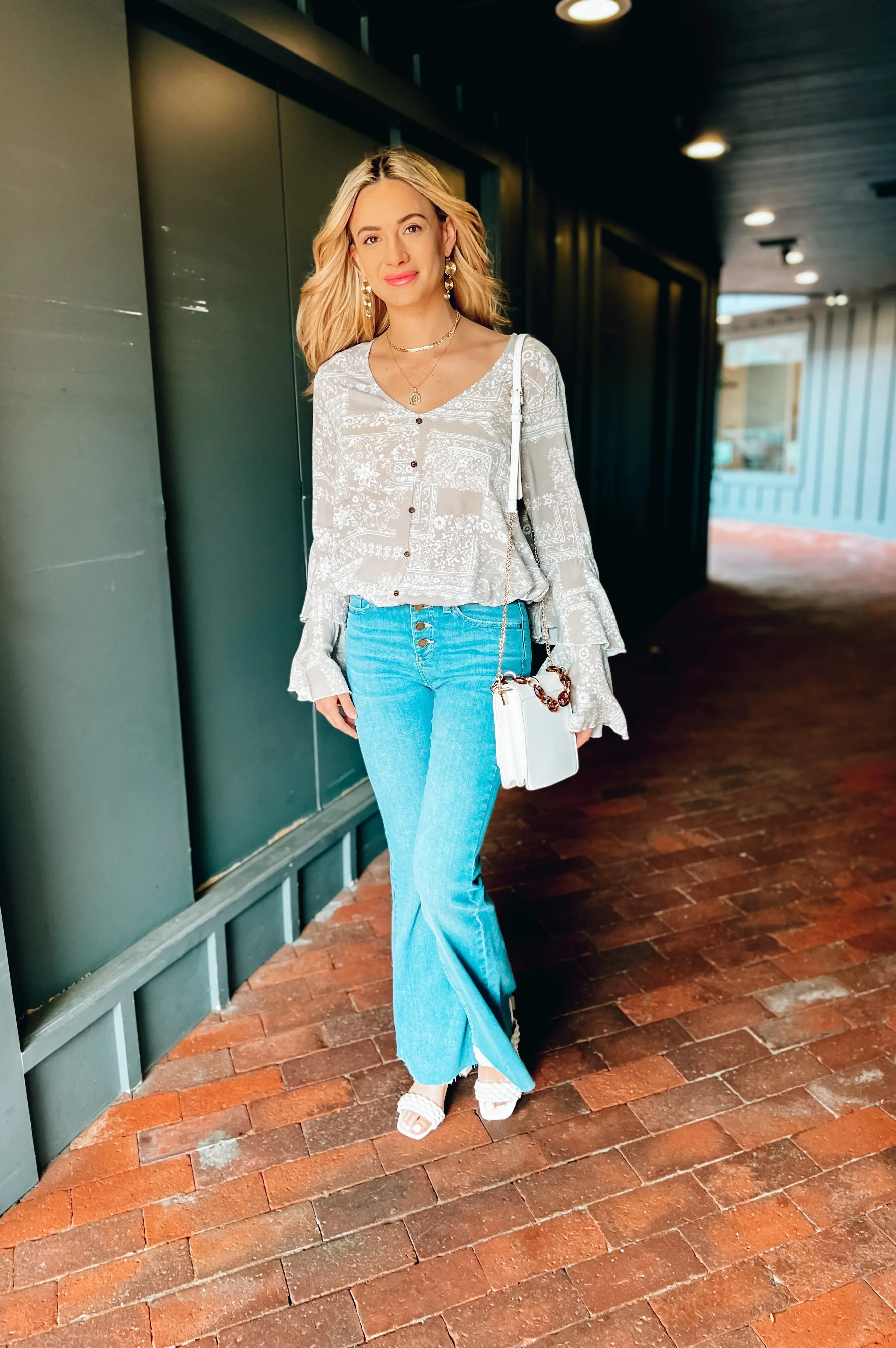 Date Night Floral Top