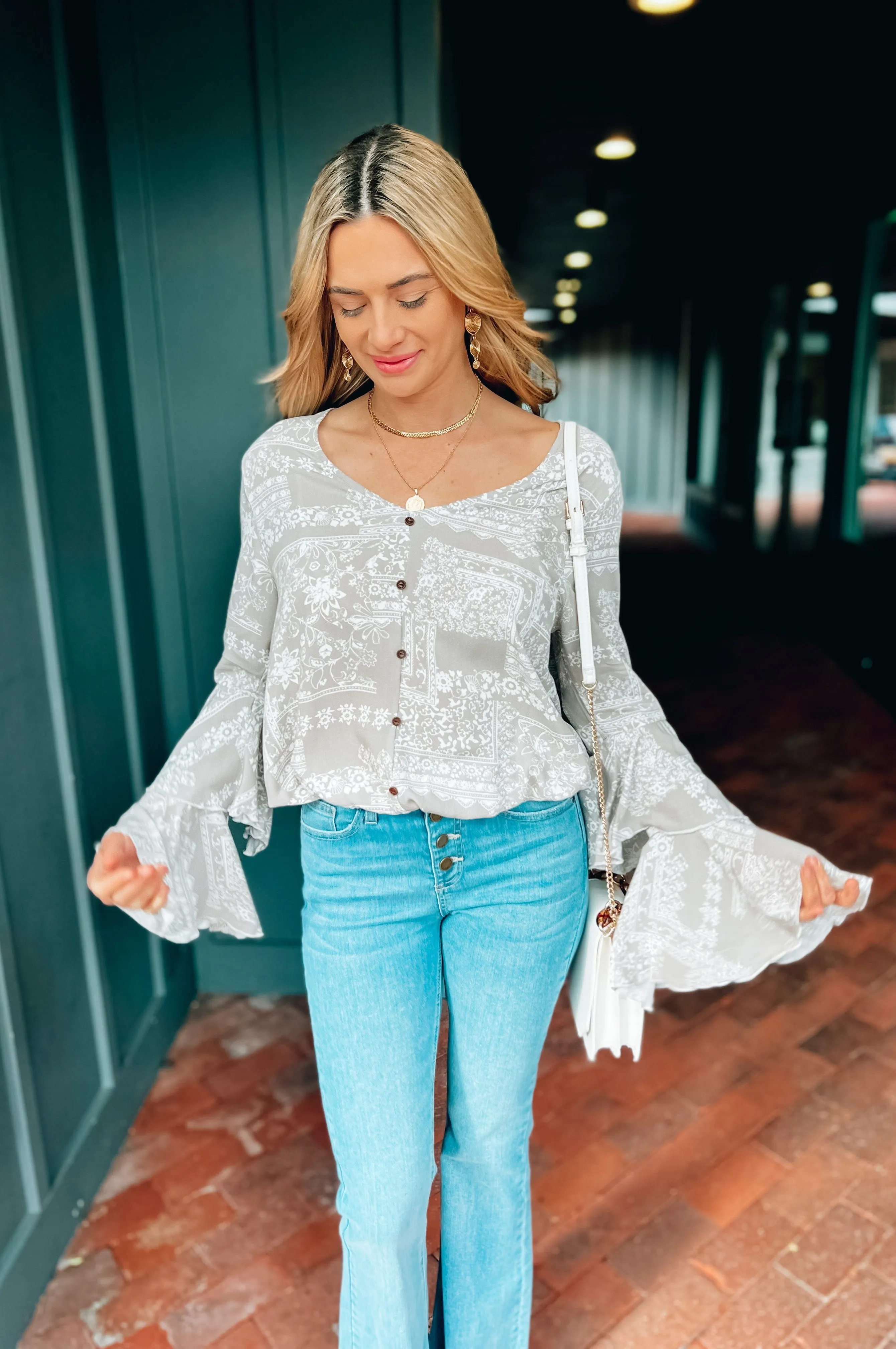Date Night Floral Top