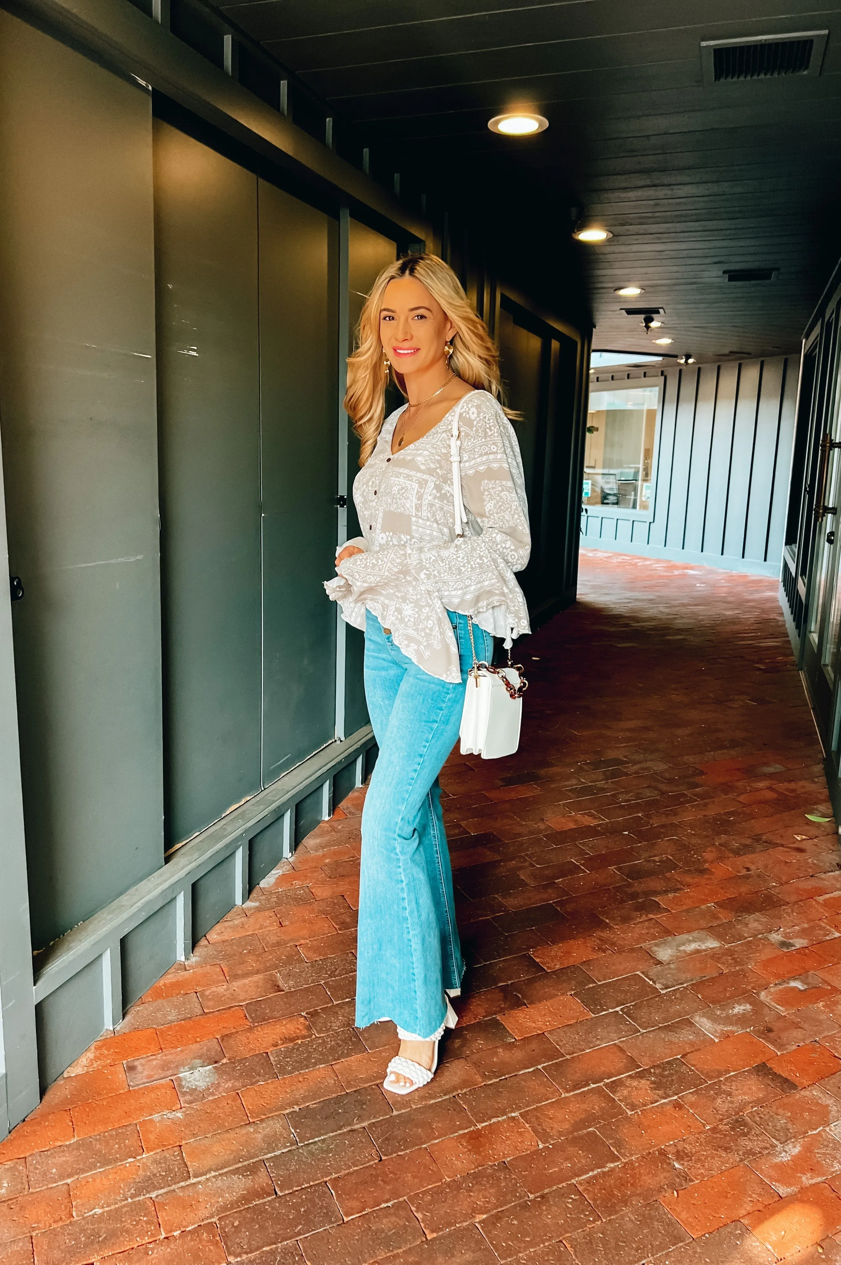 Date Night Floral Top