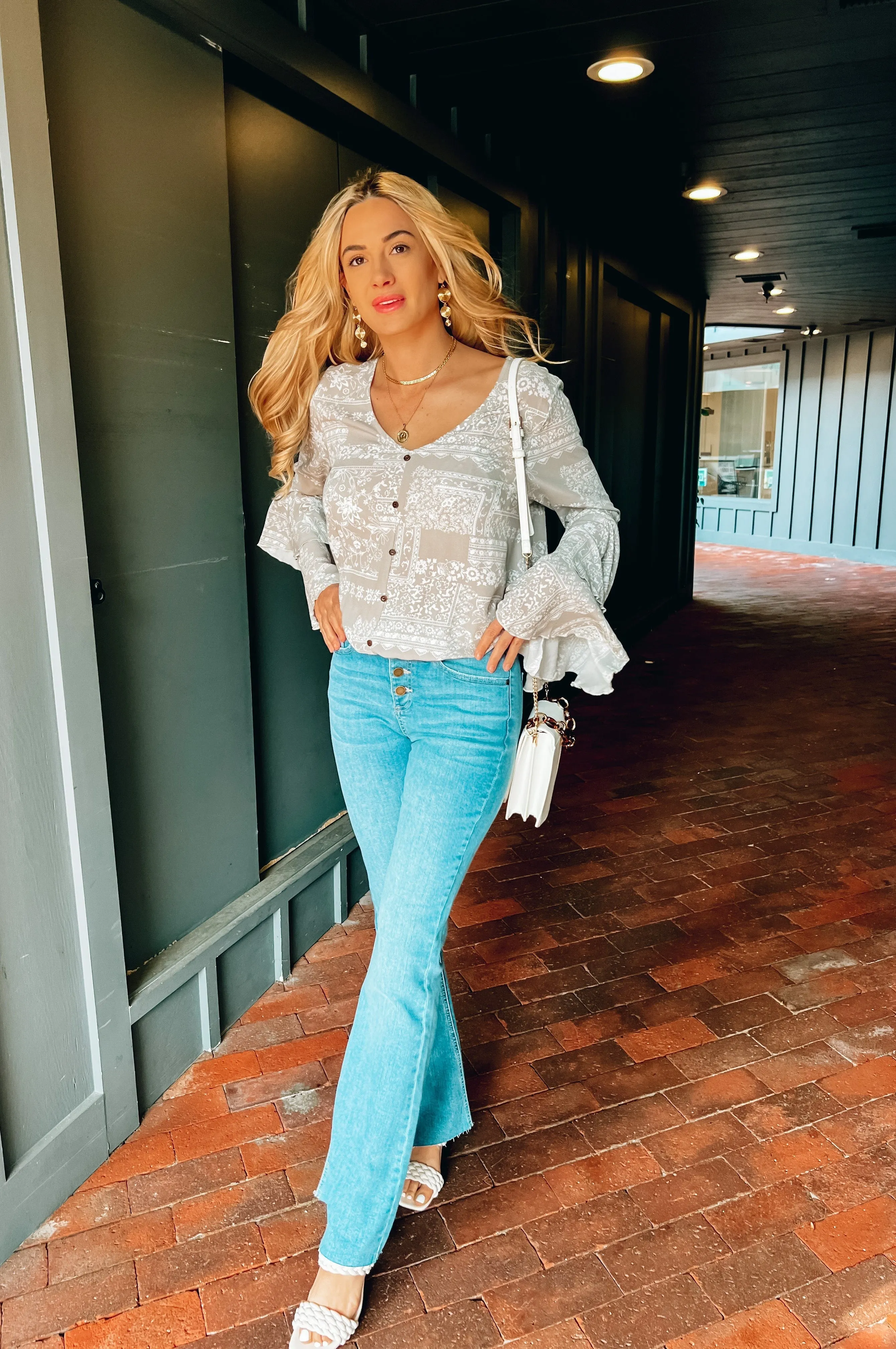 Date Night Floral Top