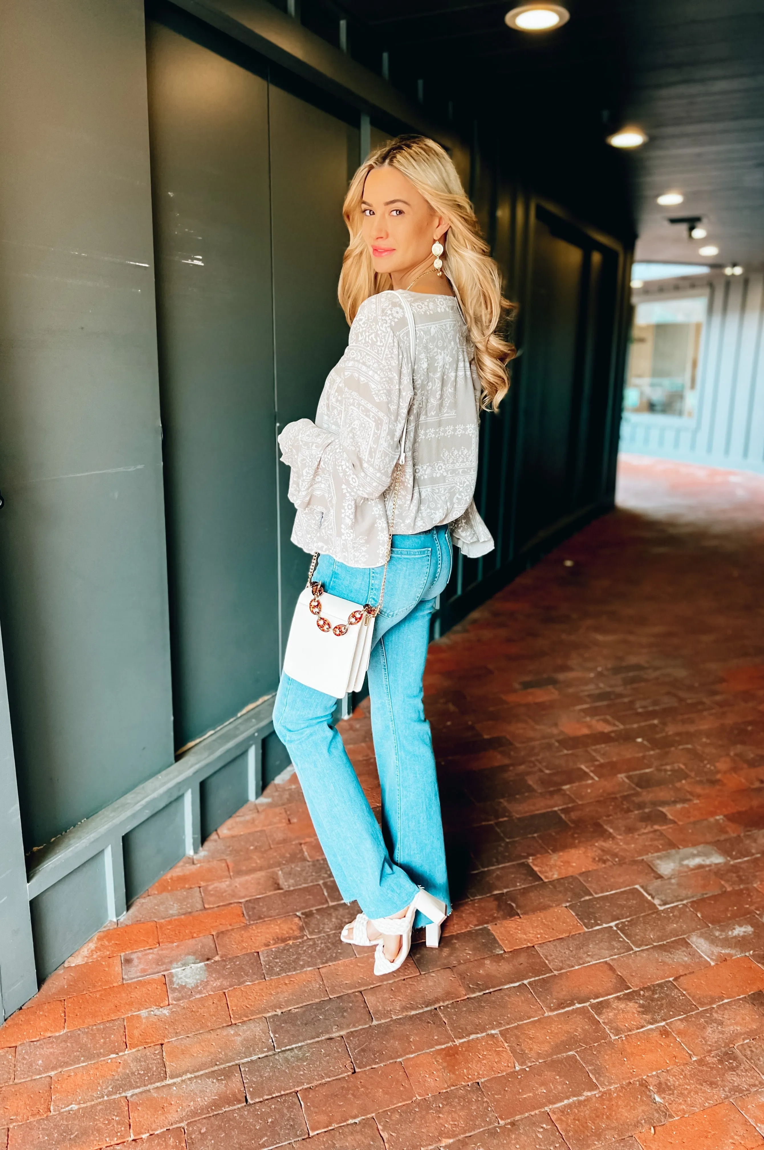Date Night Floral Top