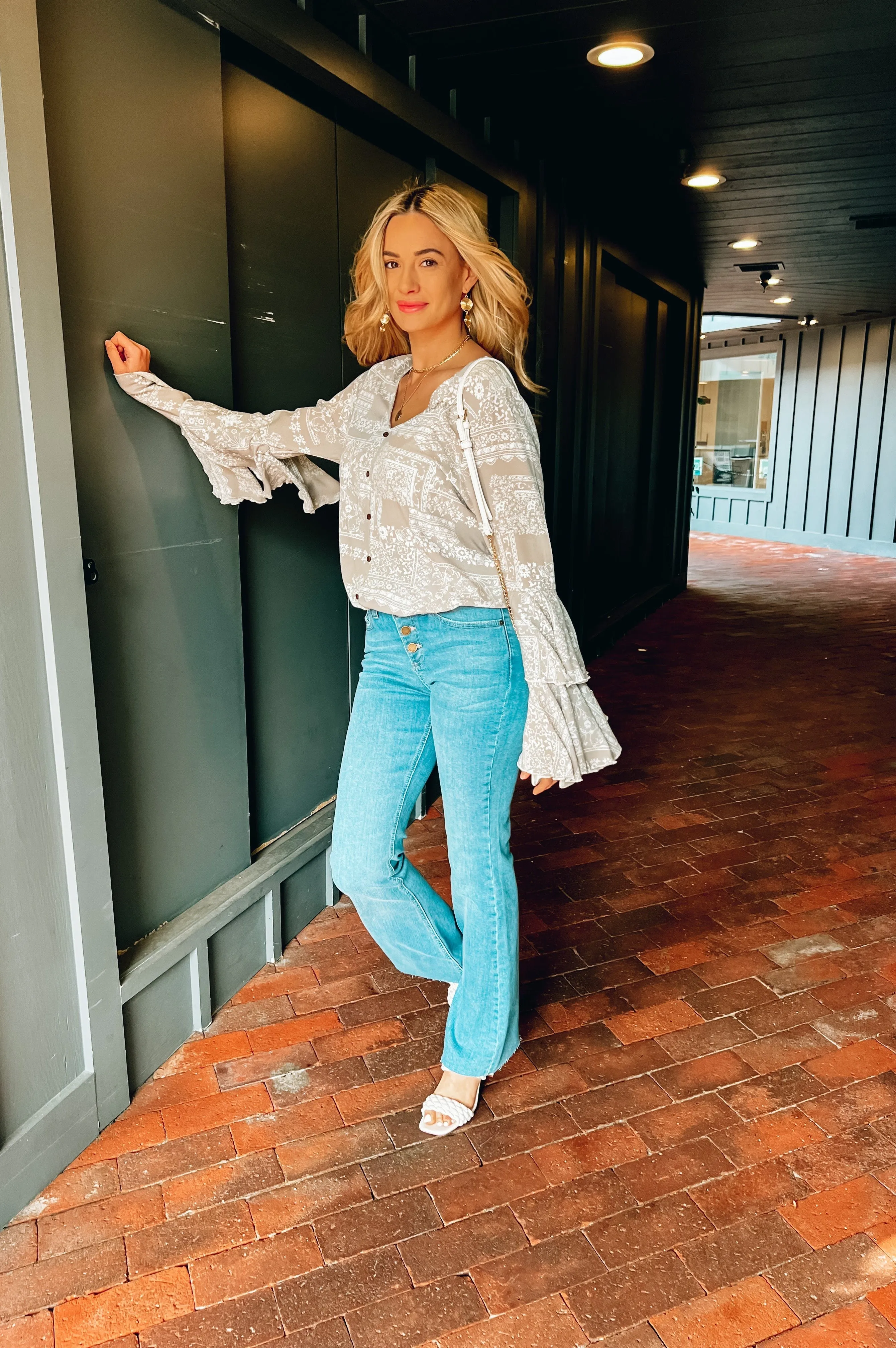 Date Night Floral Top