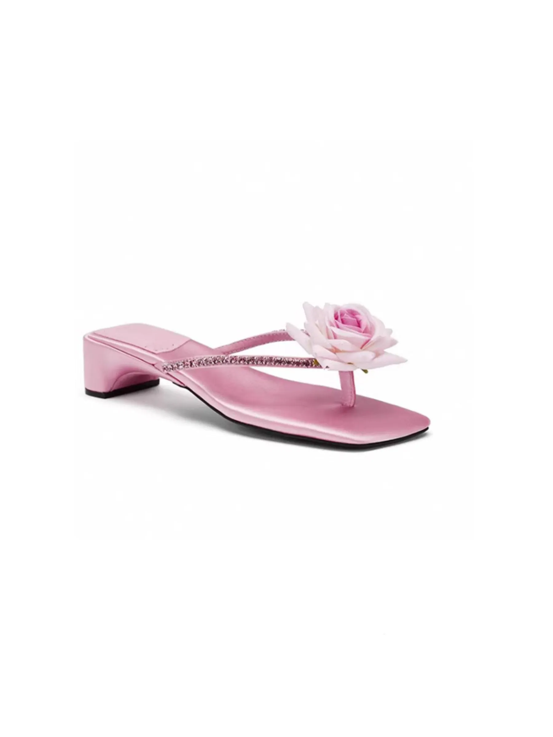 Dixie Floral Sandals in Pink