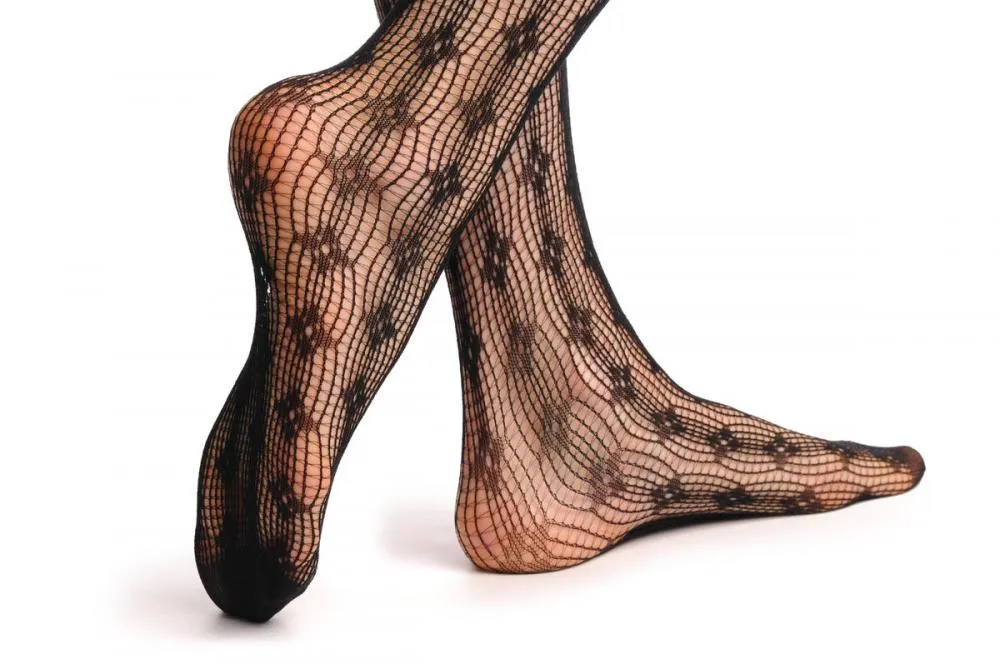 Eight Lines Stripes With Black Rectangles Fishnet