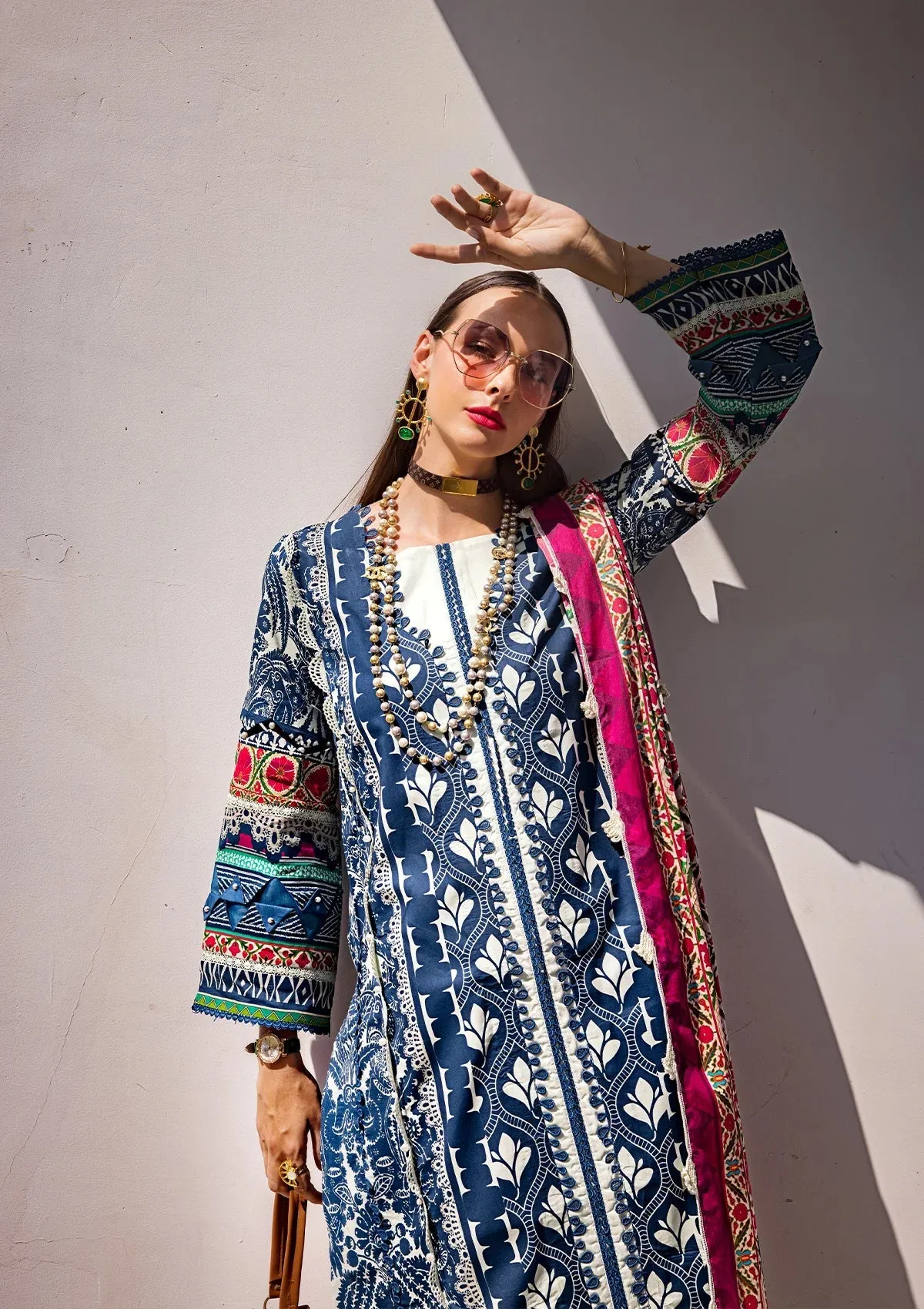 Elaf Prints Lawn Collection – EOP-07B ELNAZ