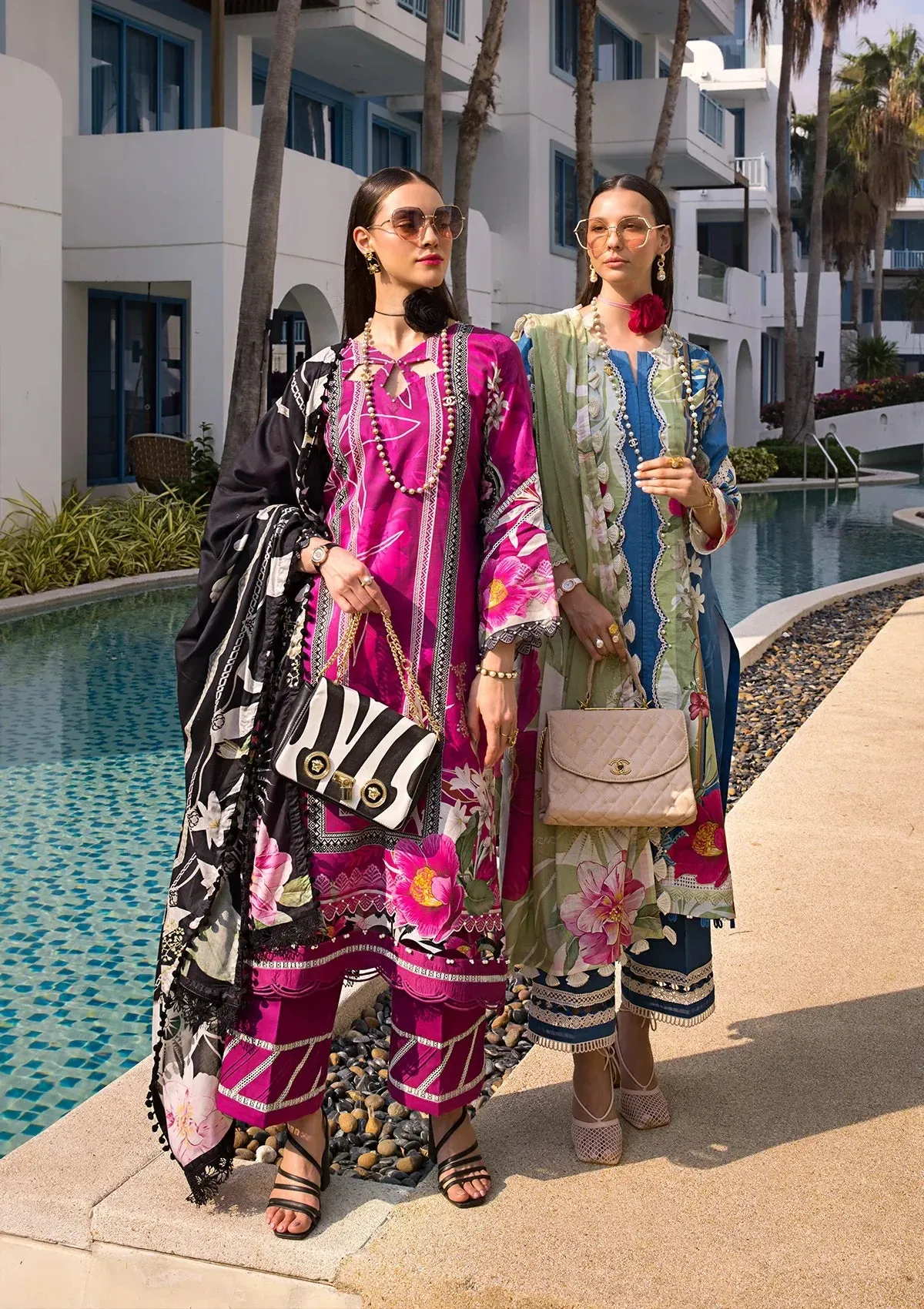 Elaf Prints Lawn Collection – EOP-08A PETUNIA