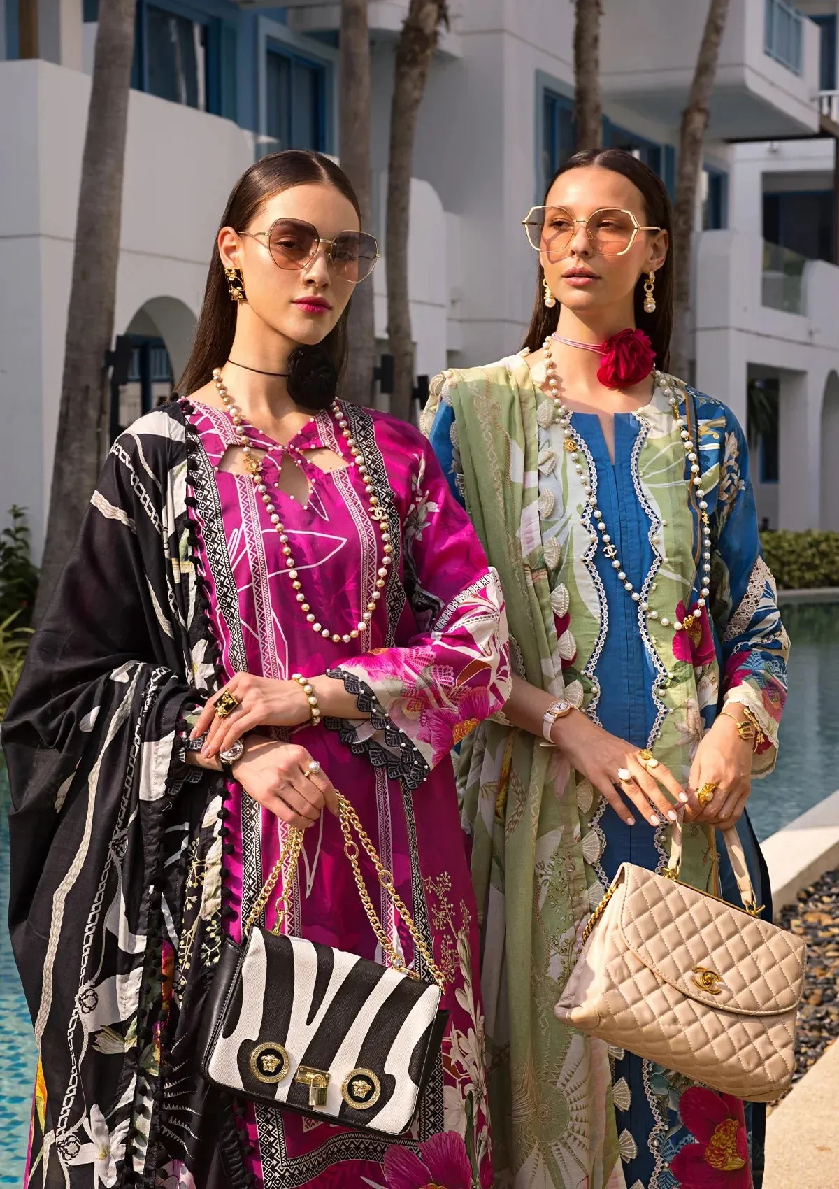 Elaf Prints Lawn Collection – EOP-08A PETUNIA