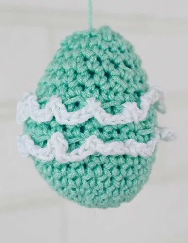 Elegant Easter Eggs Crochet Pattern
