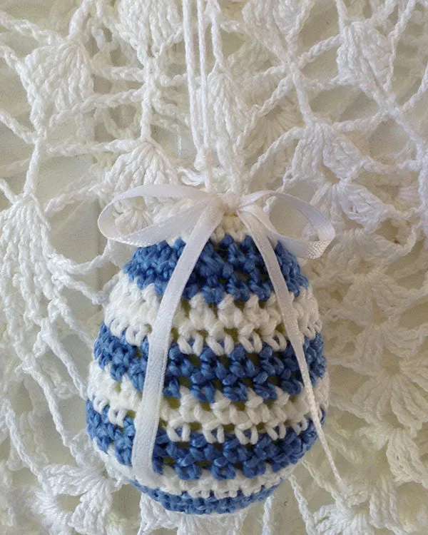 Elegant Easter Eggs Crochet Pattern