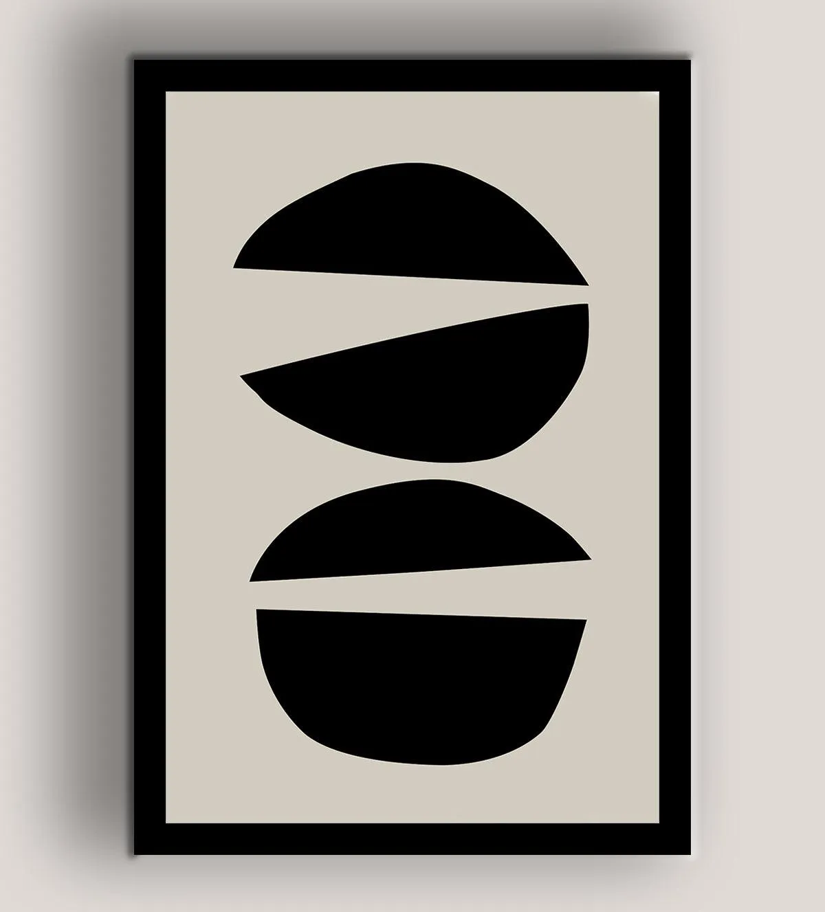 Elegant Echoes: Trio Minimalist Botanical Wall Art