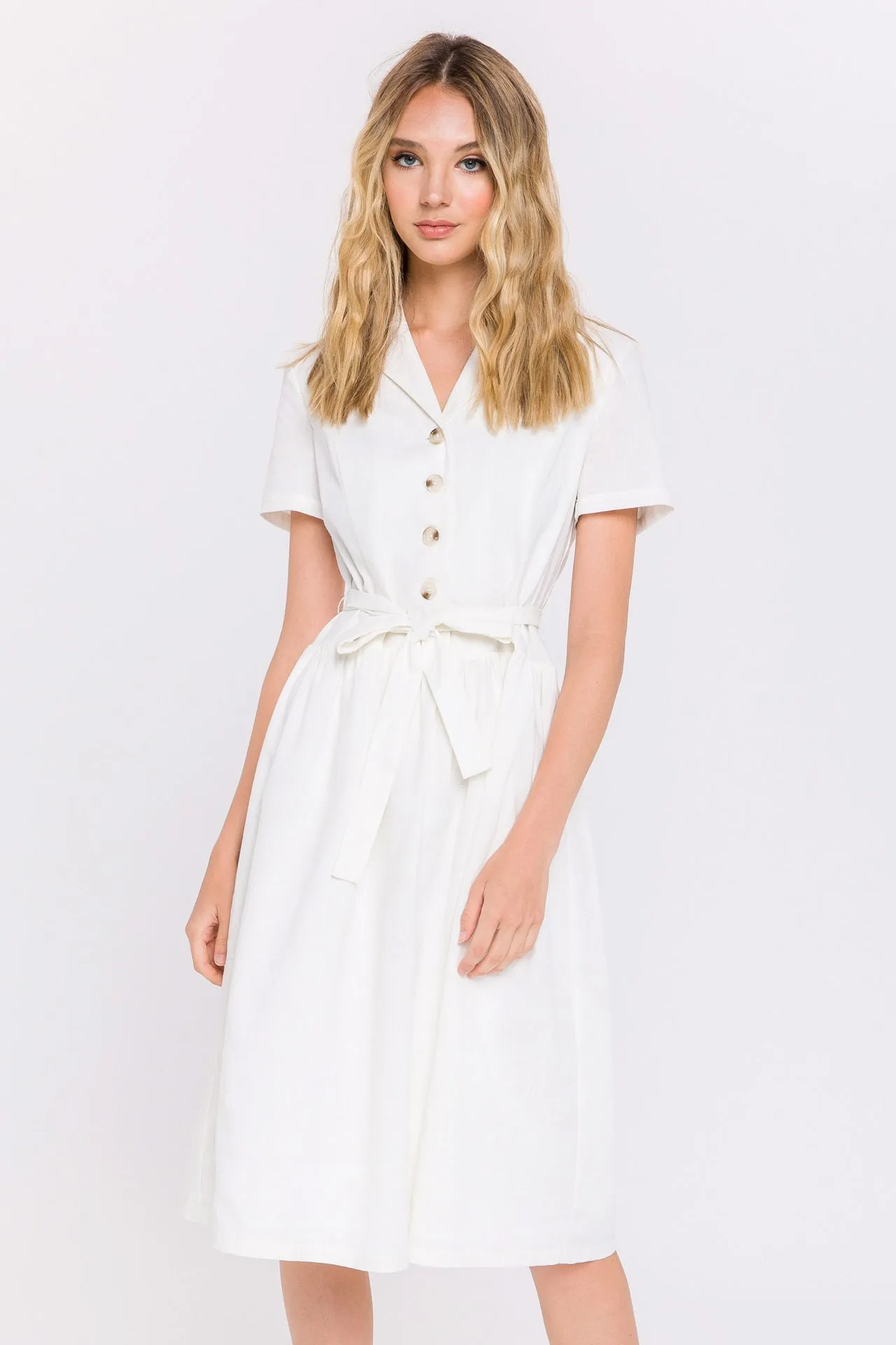 English Factory - Button Down Day Dress