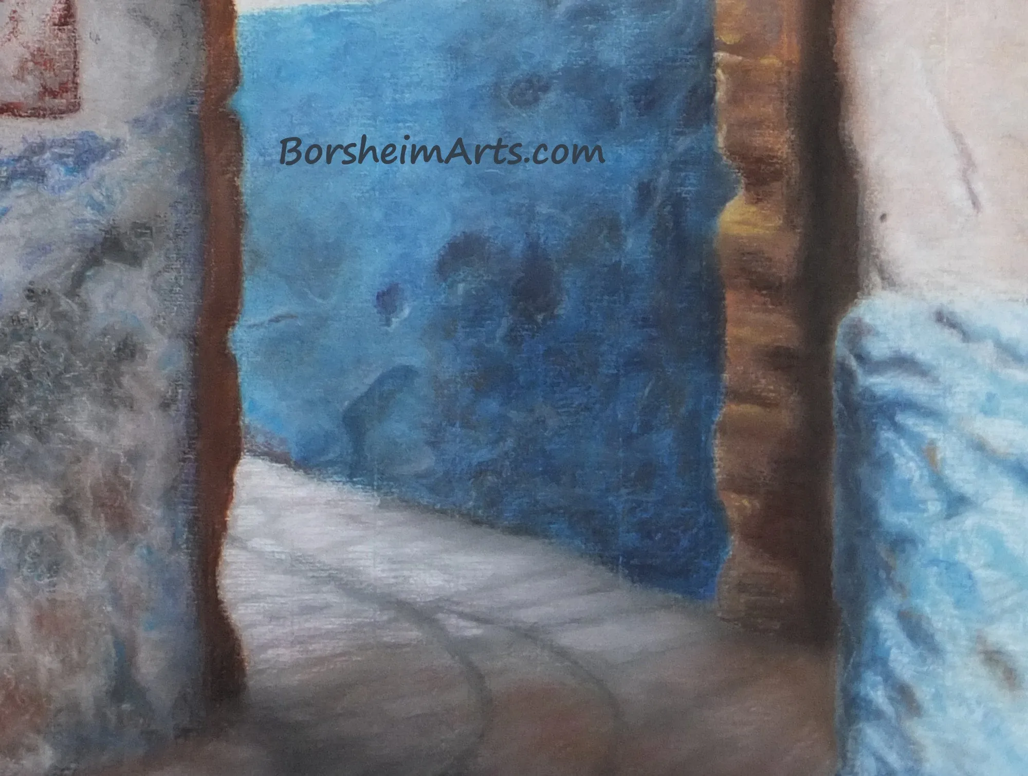 Essaouira Morocco The Blue Path Prints