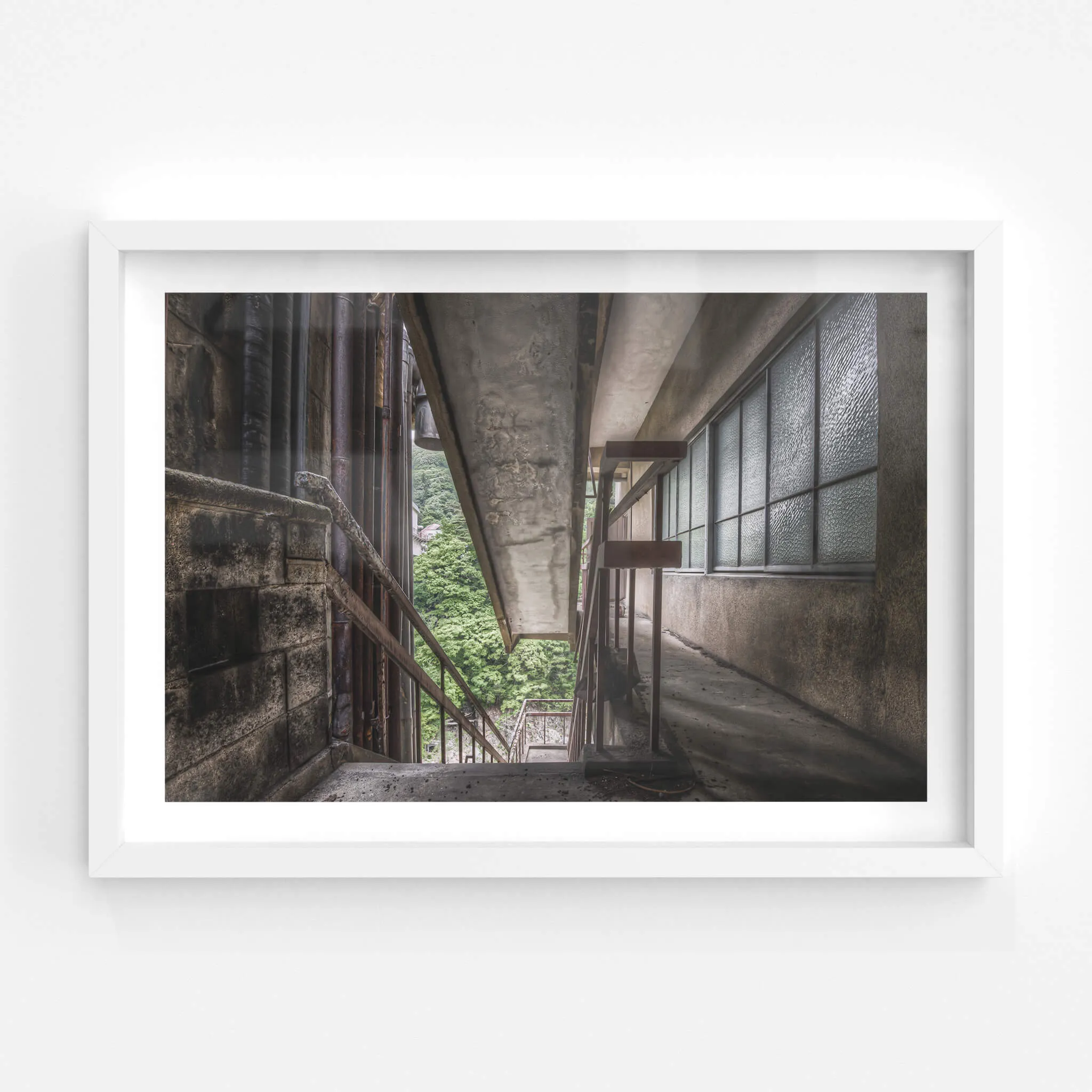 Exterior Fire Exit | Kinugawa Kan