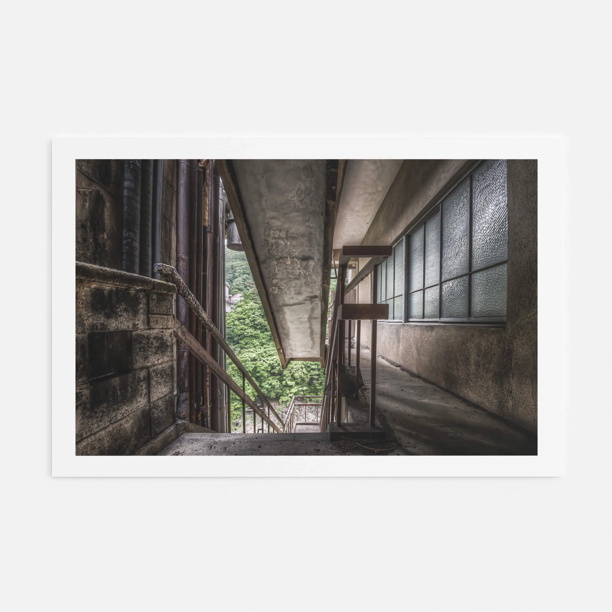 Exterior Fire Exit | Kinugawa Kan