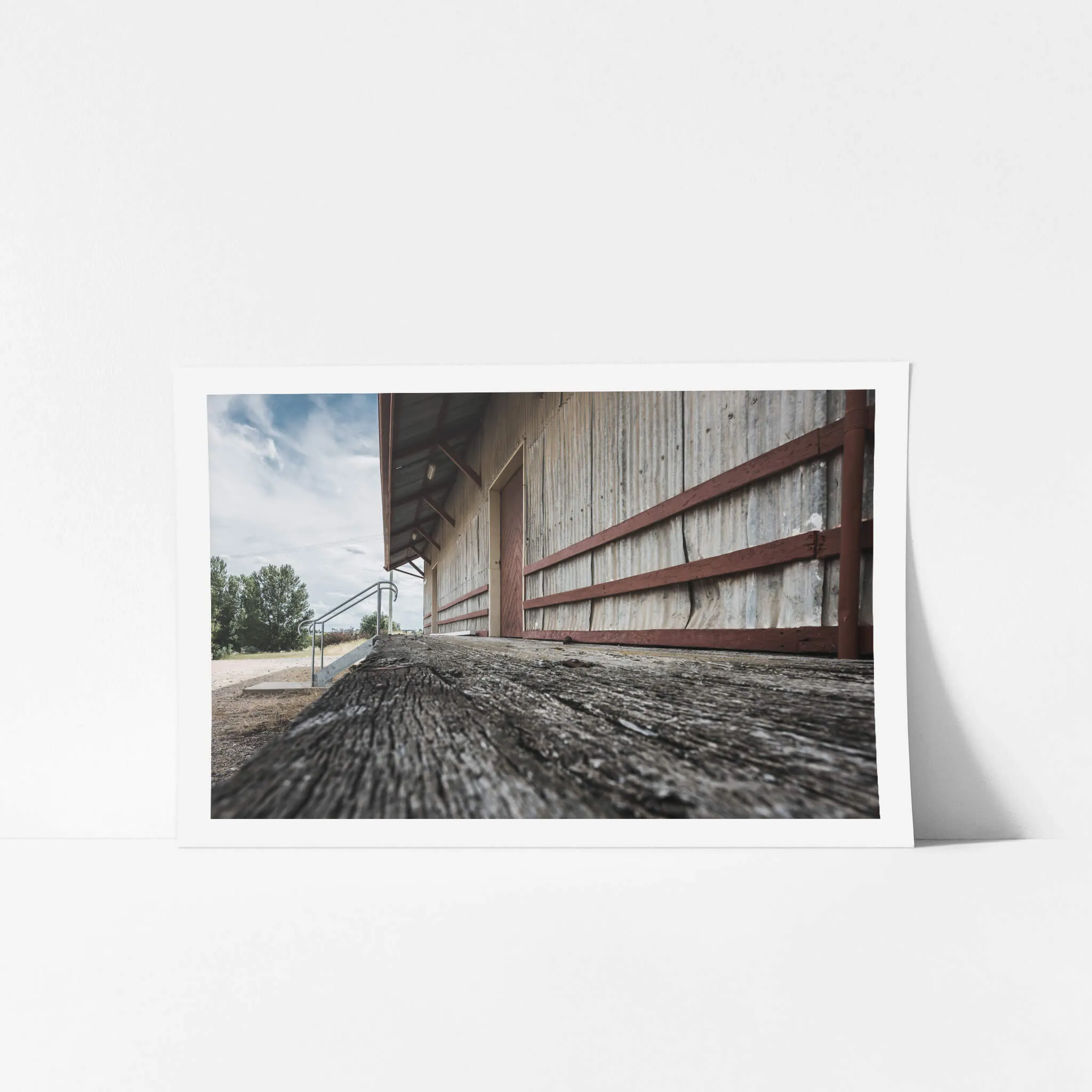 Goods Shed Timber Platform | Bombala Station