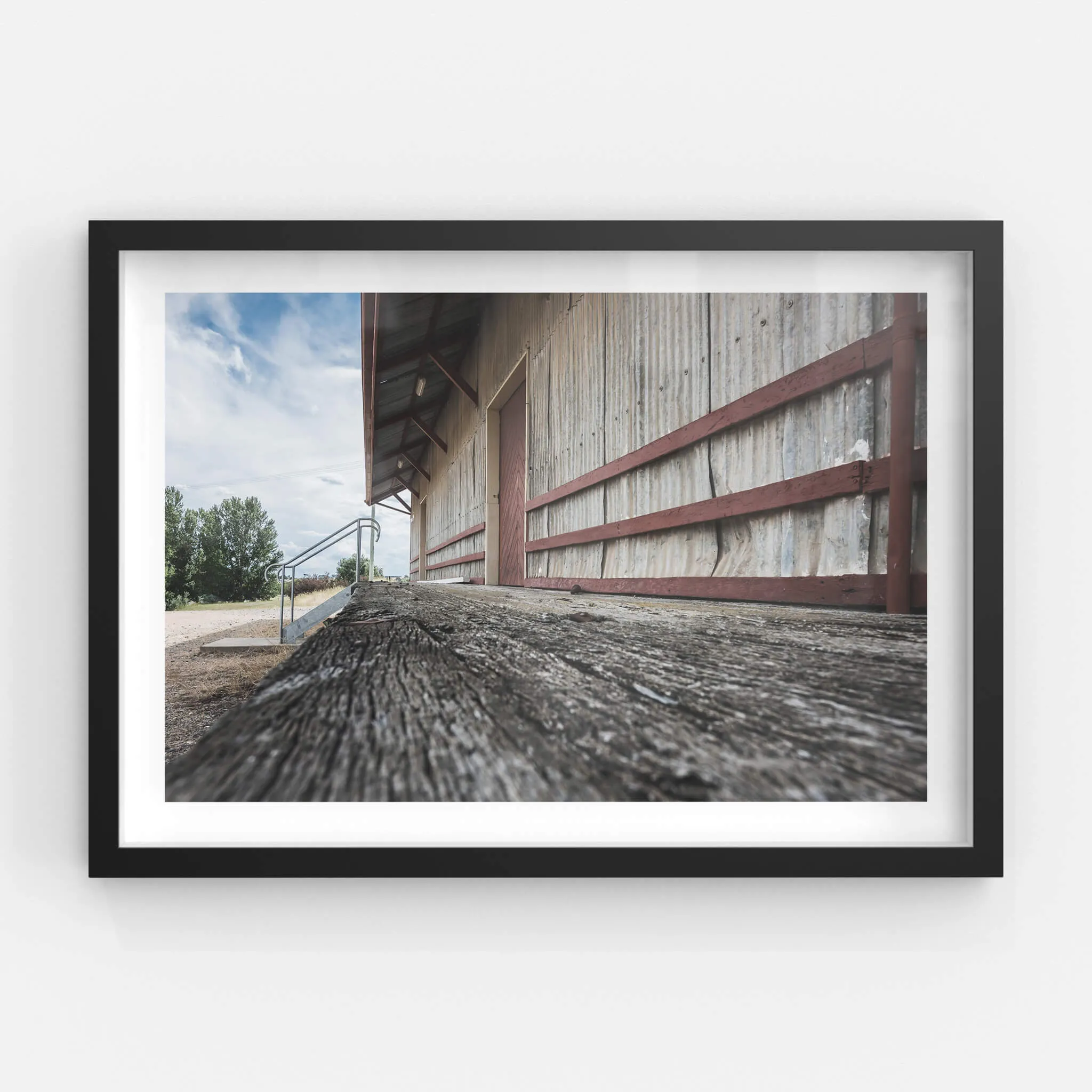 Goods Shed Timber Platform | Bombala Station
