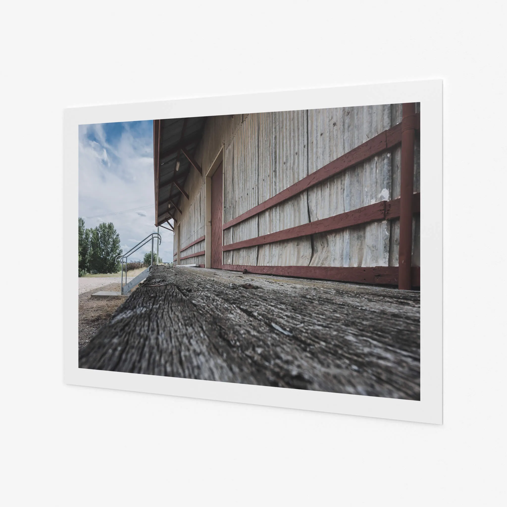 Goods Shed Timber Platform | Bombala Station