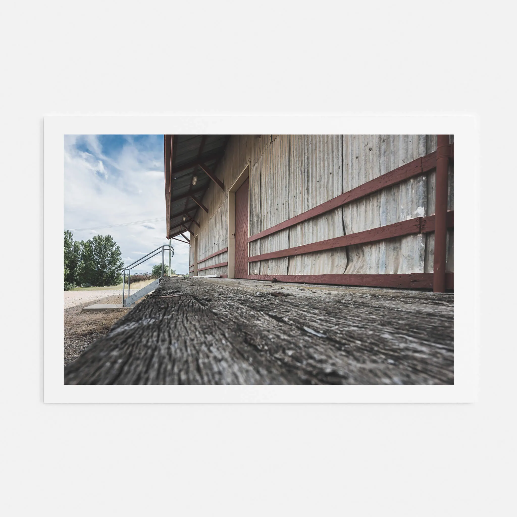 Goods Shed Timber Platform | Bombala Station