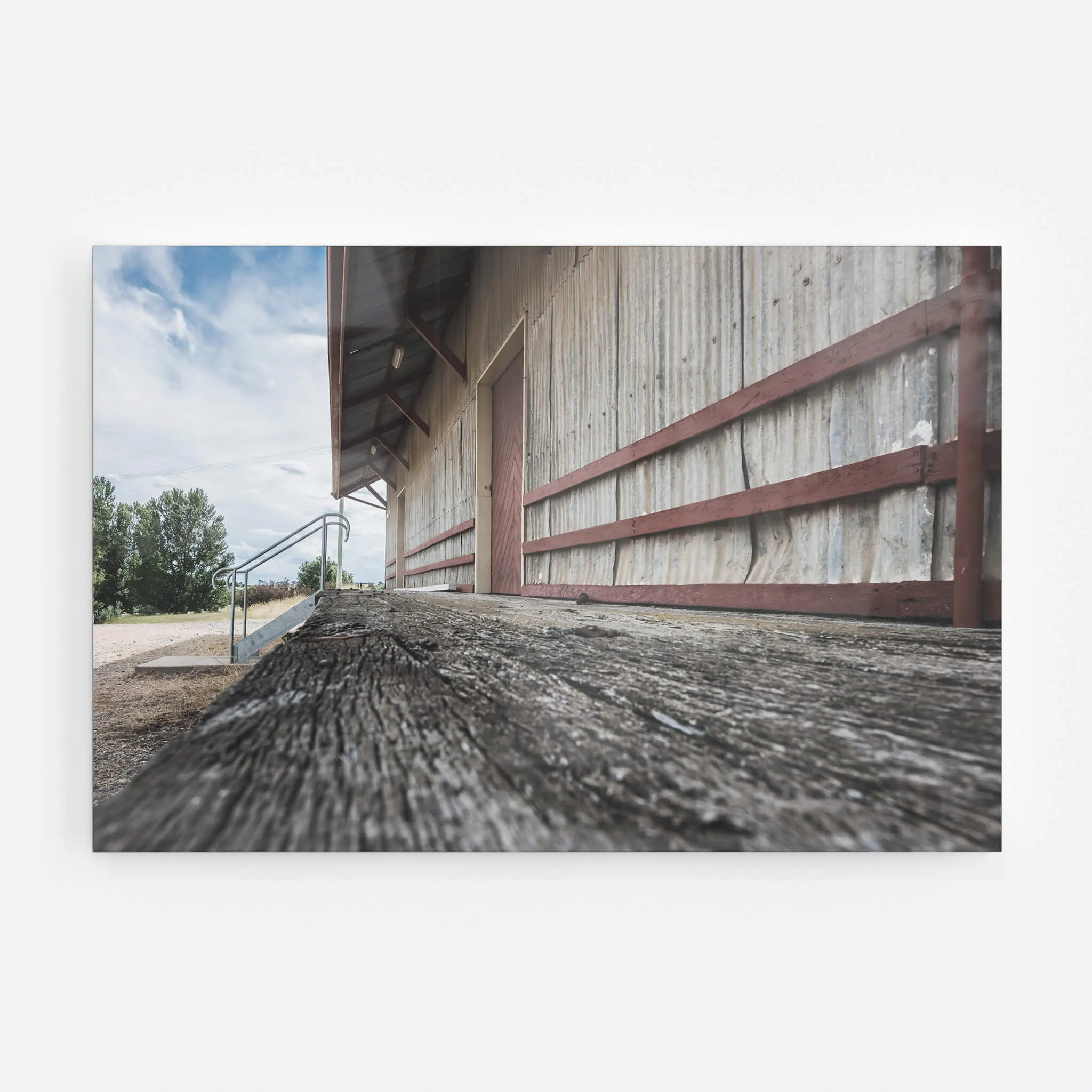 Goods Shed Timber Platform | Bombala Station