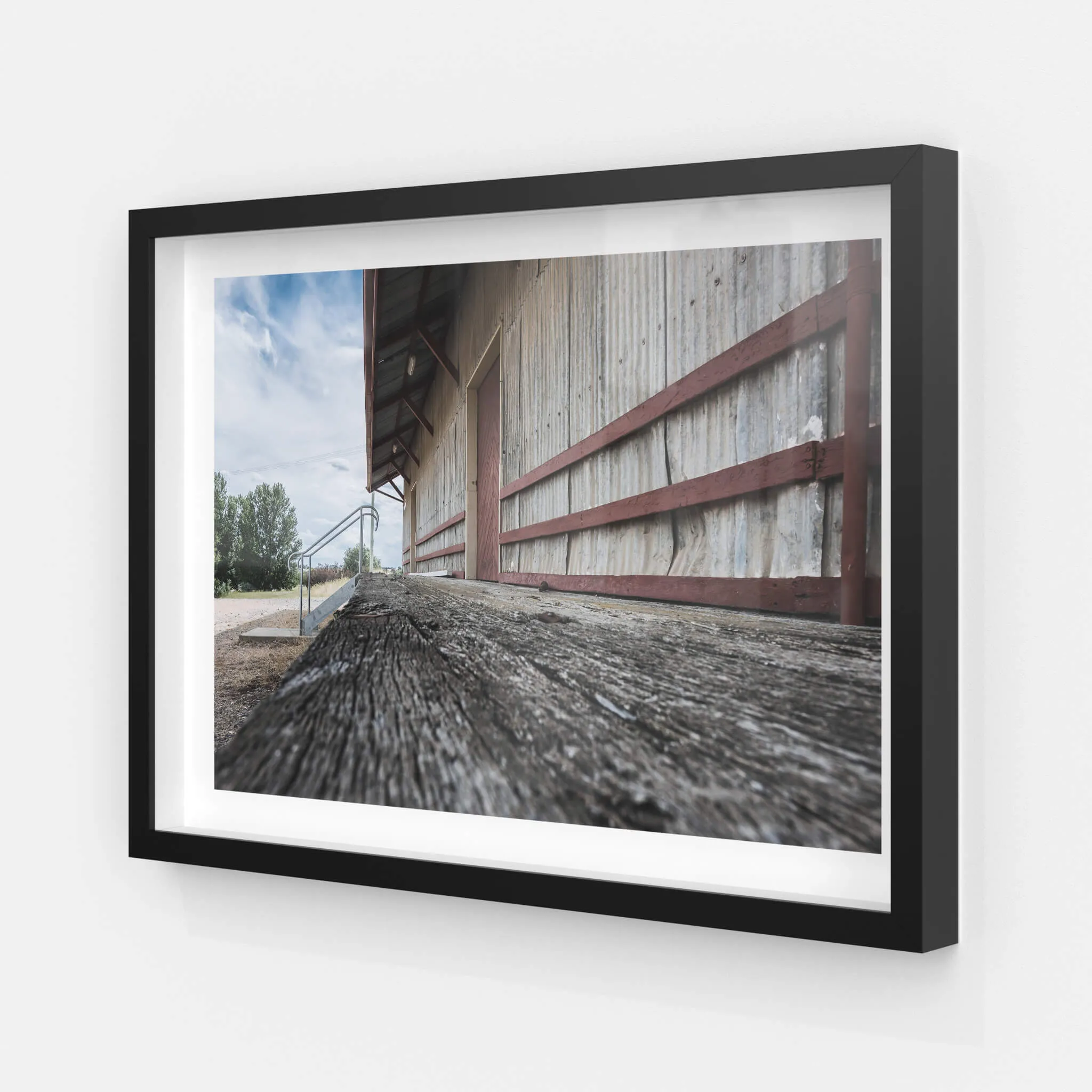 Goods Shed Timber Platform | Bombala Station