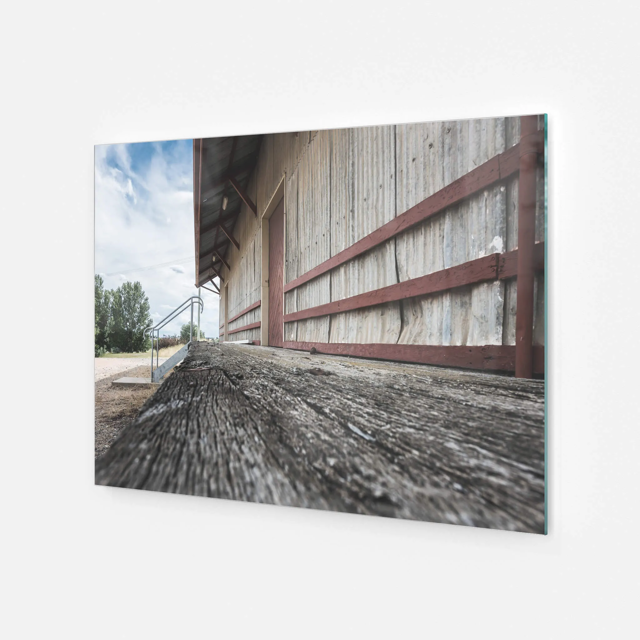 Goods Shed Timber Platform | Bombala Station