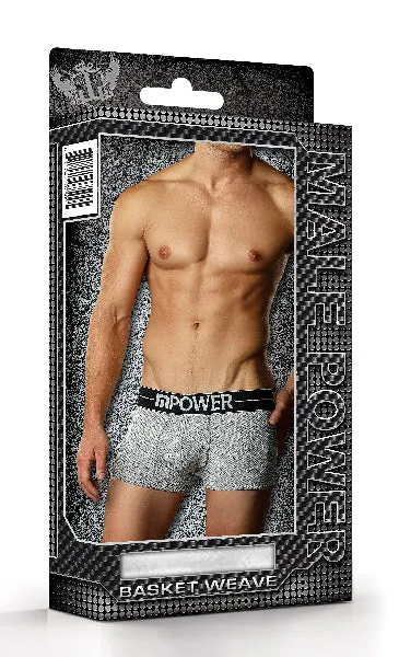Male Power Mini Pouch Short Grey