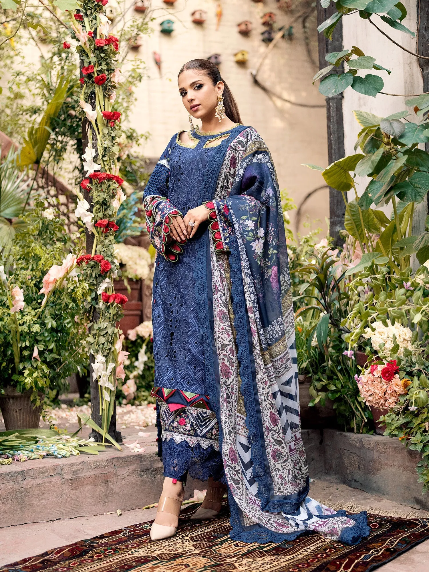 Maryam Hussain Luxury Lawn Collection 2023 – ZIMMEL